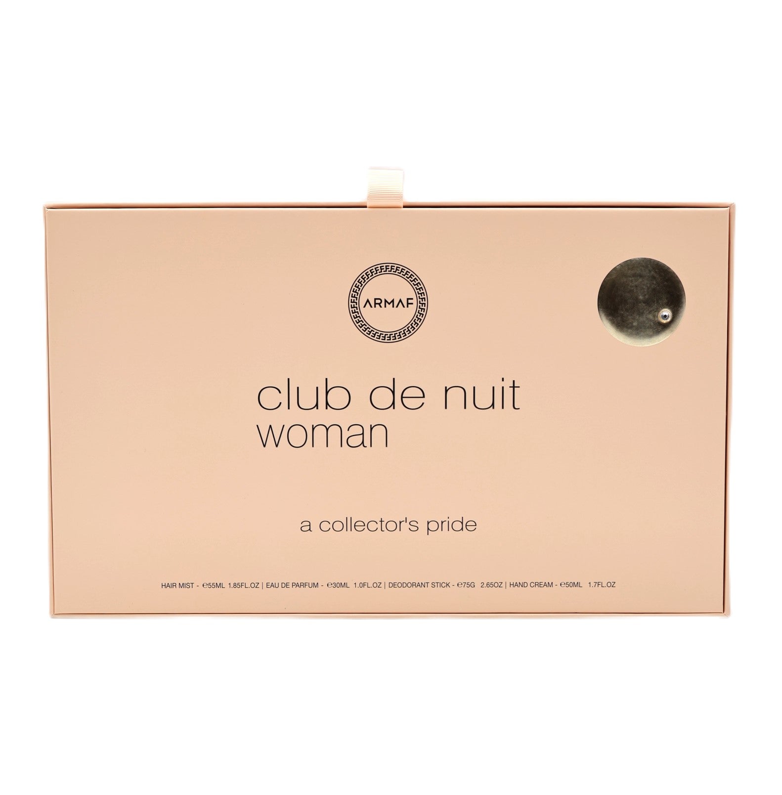 Armaf Club De Nuit Women A Collector's Pride Perfum Hair Mist, Deodoeant Hand Cream Gift Set For Women