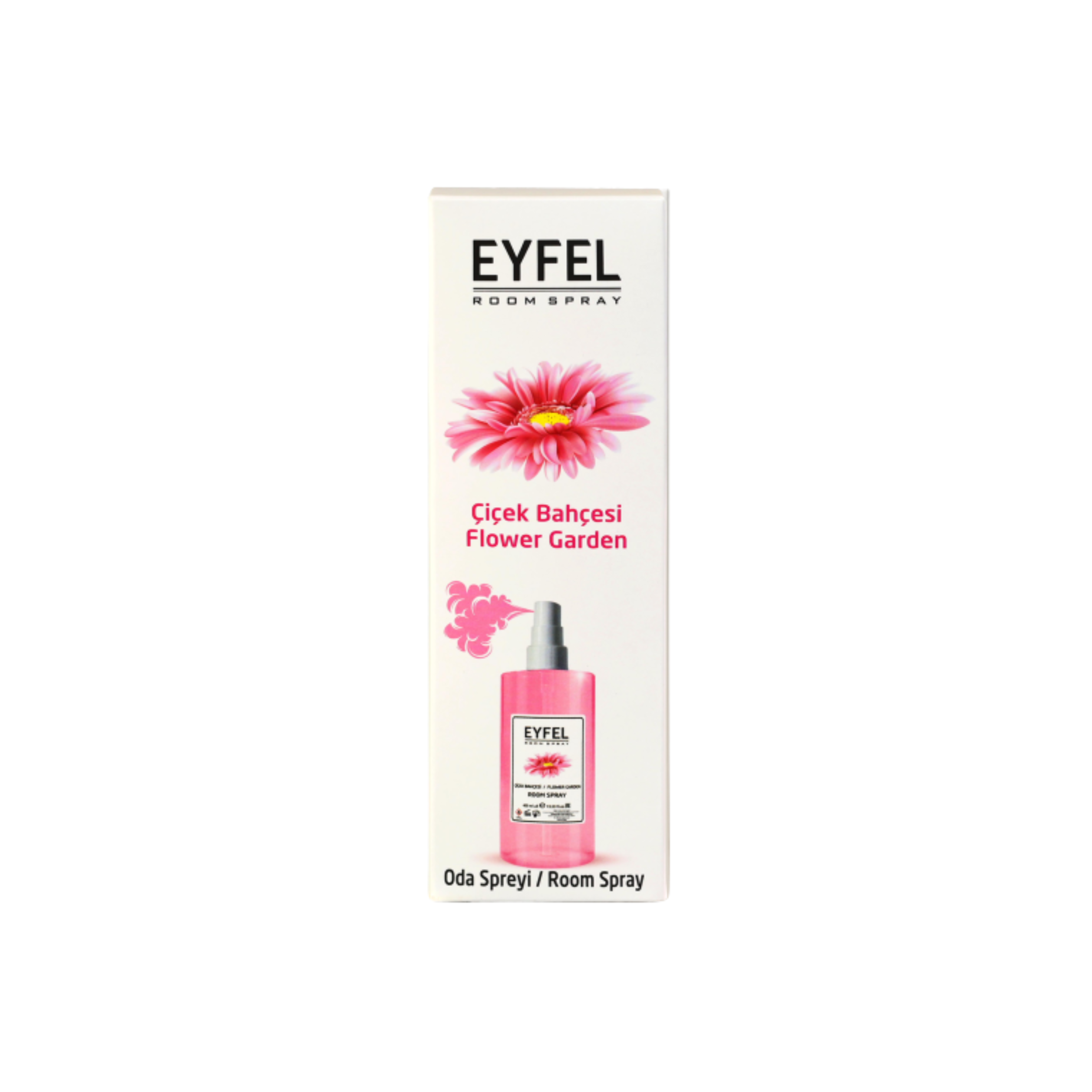 JARDÍN DE FLORES EN SPRAY PARA HABITACIÓN EYFEL (ÇİÇEK BAHÇESİ) AROMA 13.53FL.OZ | 400ML