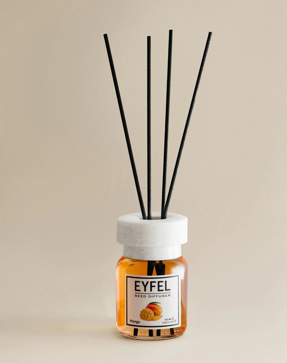 Eyfel Reed Diffuser Mango Scent 4.00FL.OZ
