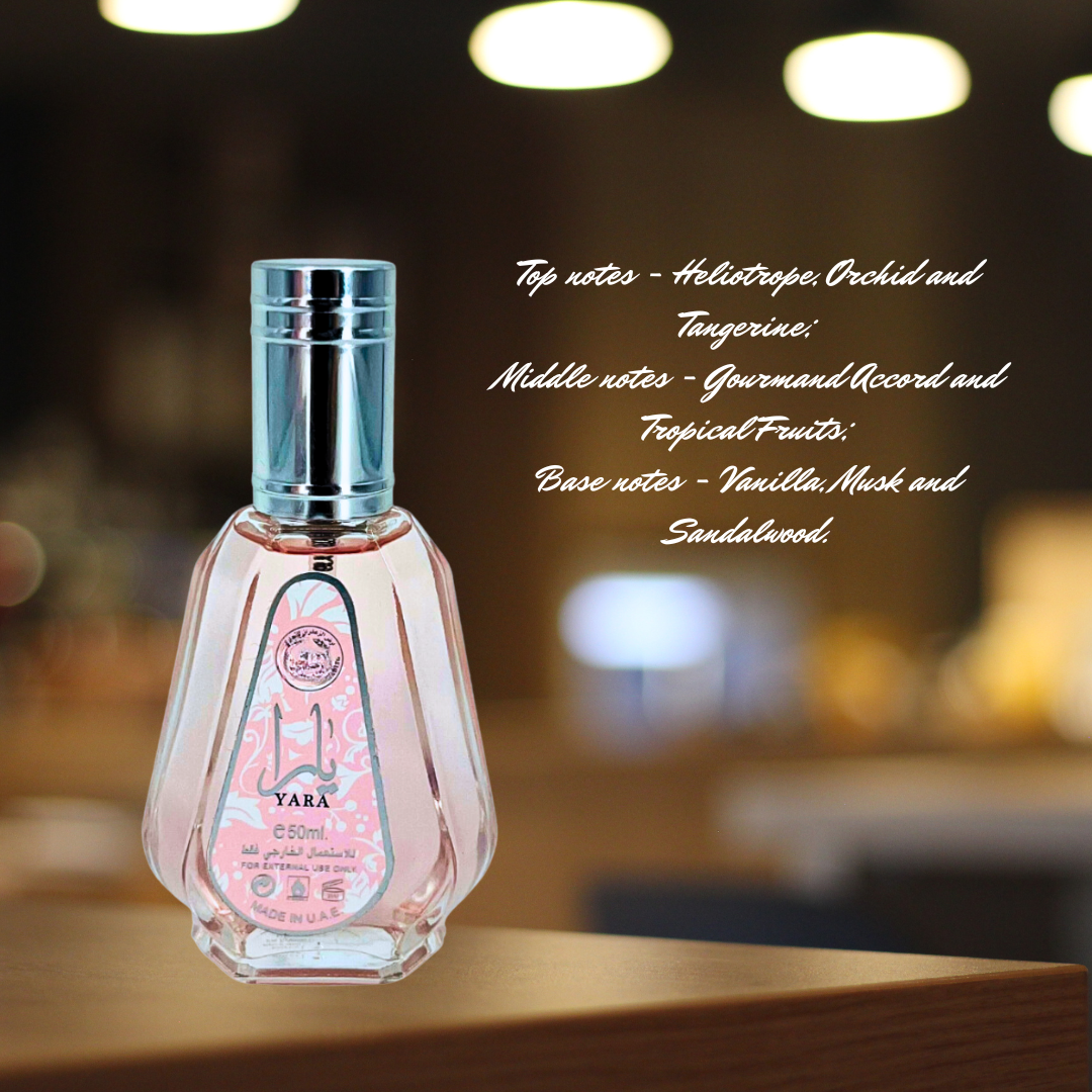 Al Rehab Choco Musk EDP 1.65FL.OZ & Ard Al Zaafaran Yara EDP 1.7FL.OZ