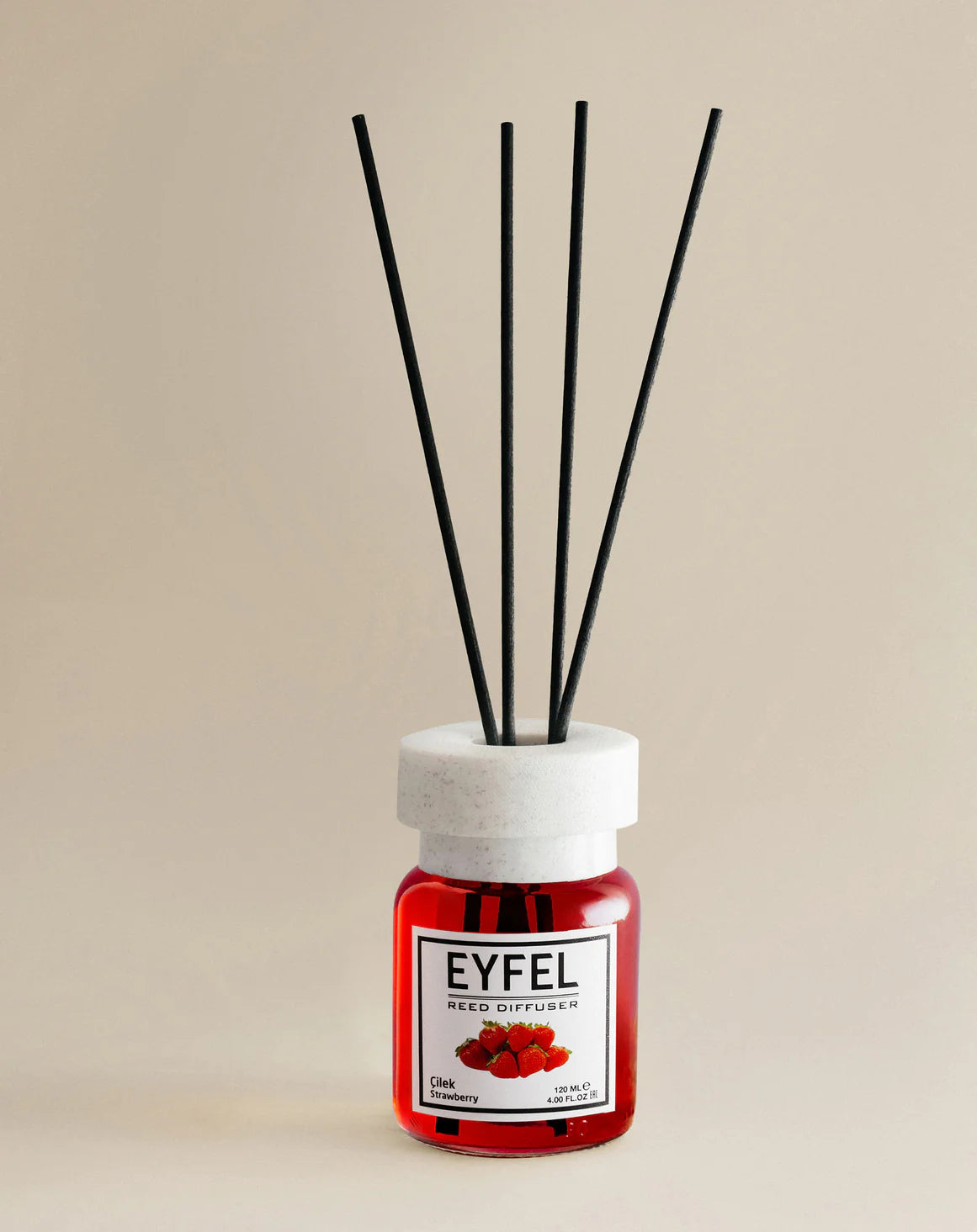 Eyfel Reed Diffuser Strawberry Scent 4.00FL.OZ