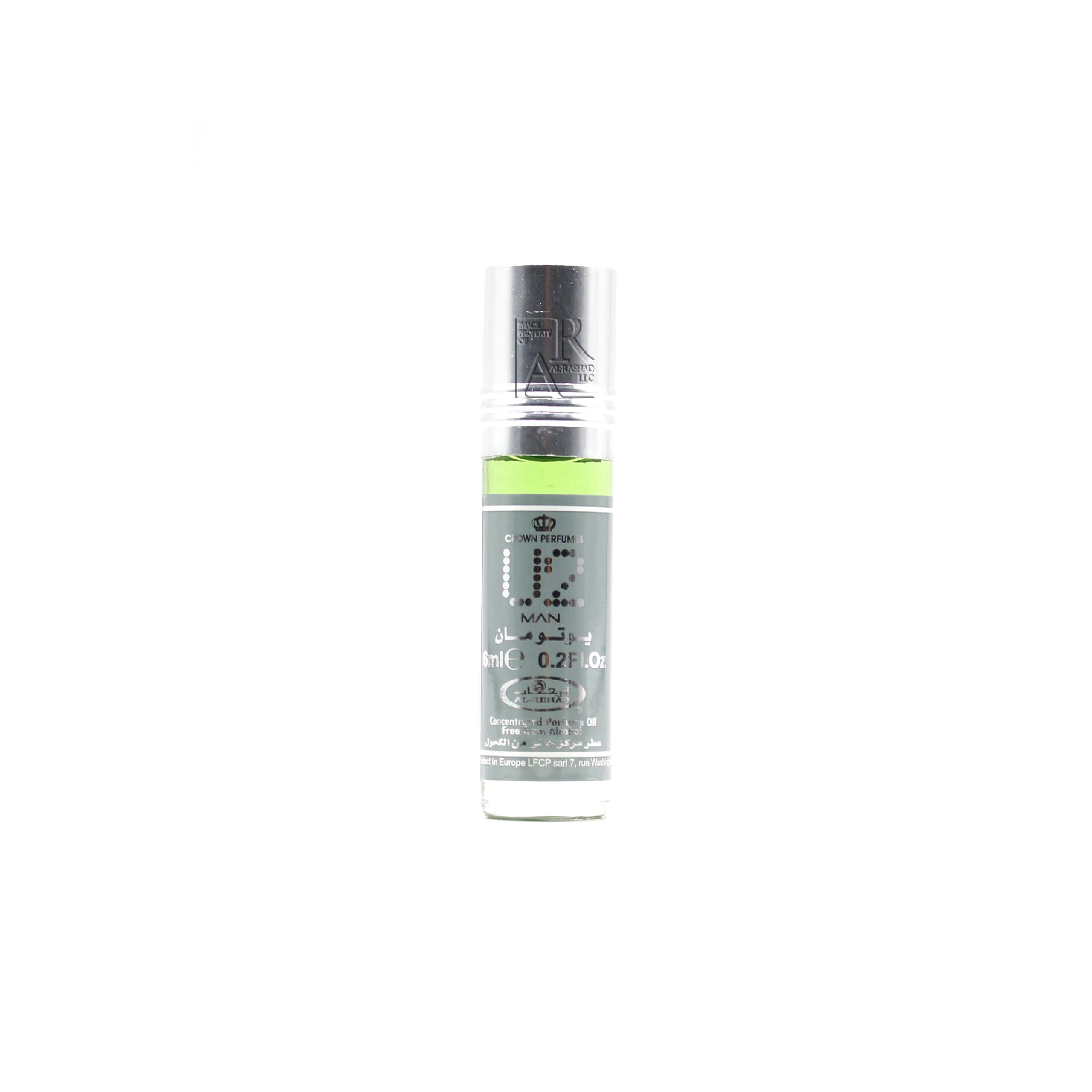 Al Rehab U2 Man Roll On Perfume 6Pcs x 0.2FL.OZ For Men