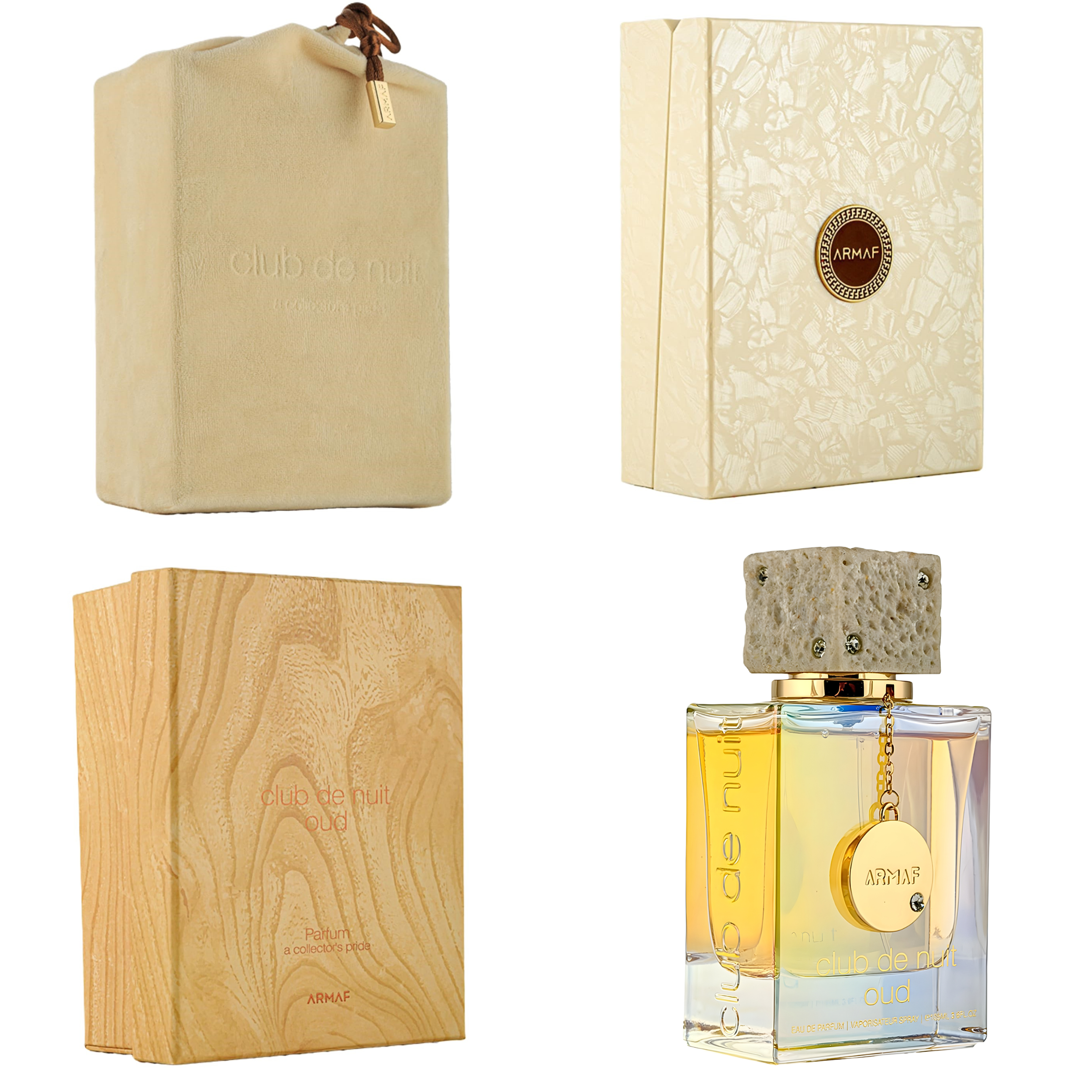 Armaf Club De Nuit Oud Eau De Parfum Spray 3.6FL.OZ