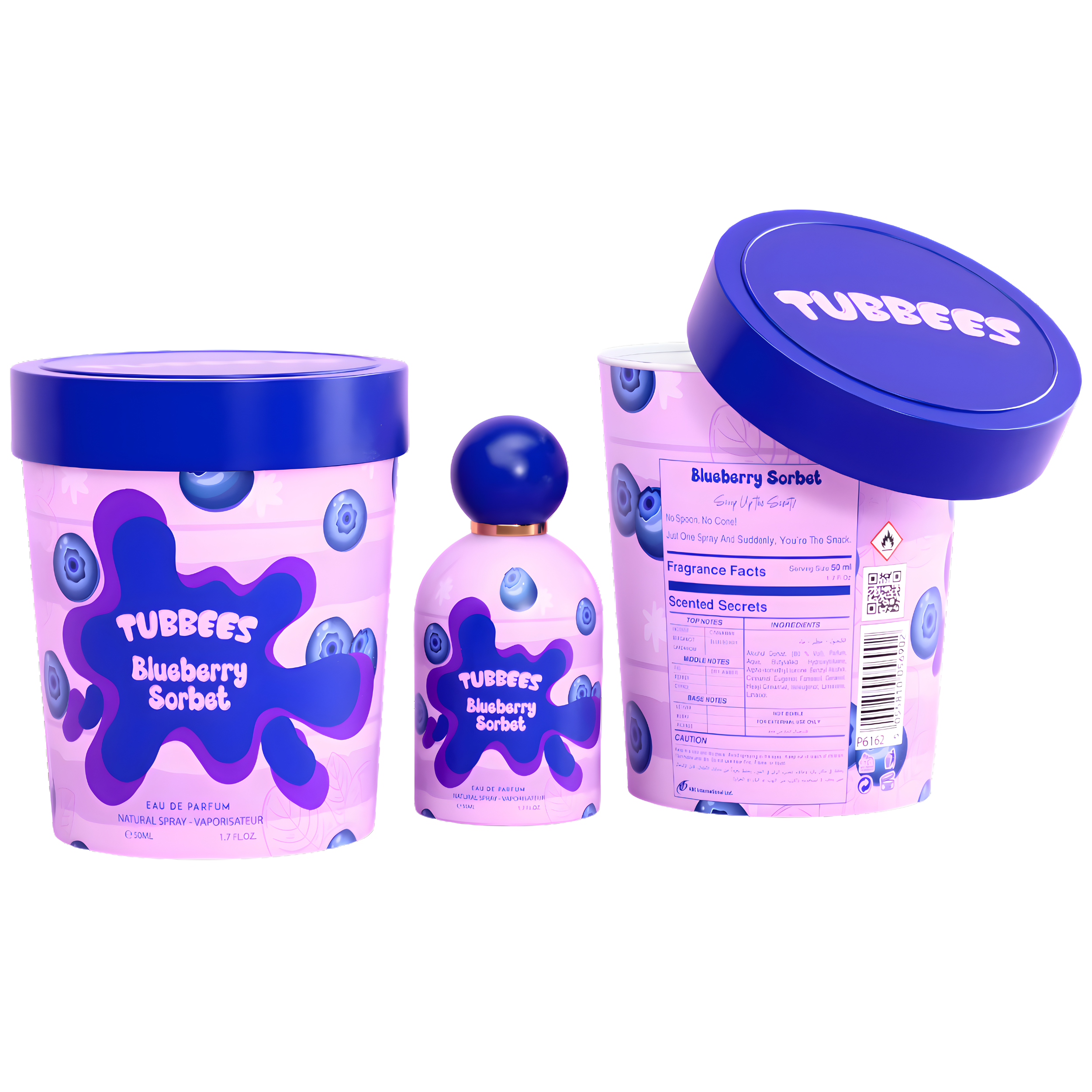 Grandeur Tubbees Blueberry Sorbet 50ML 1.7FL.OZ