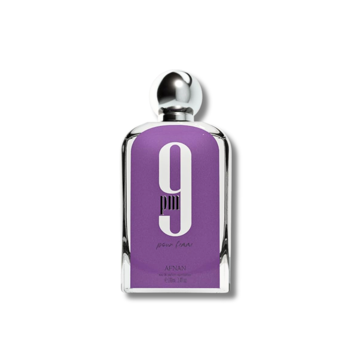 Afnan 9PM Pour Female Eau De Parfum Spray 3.4FL.OZ For Women