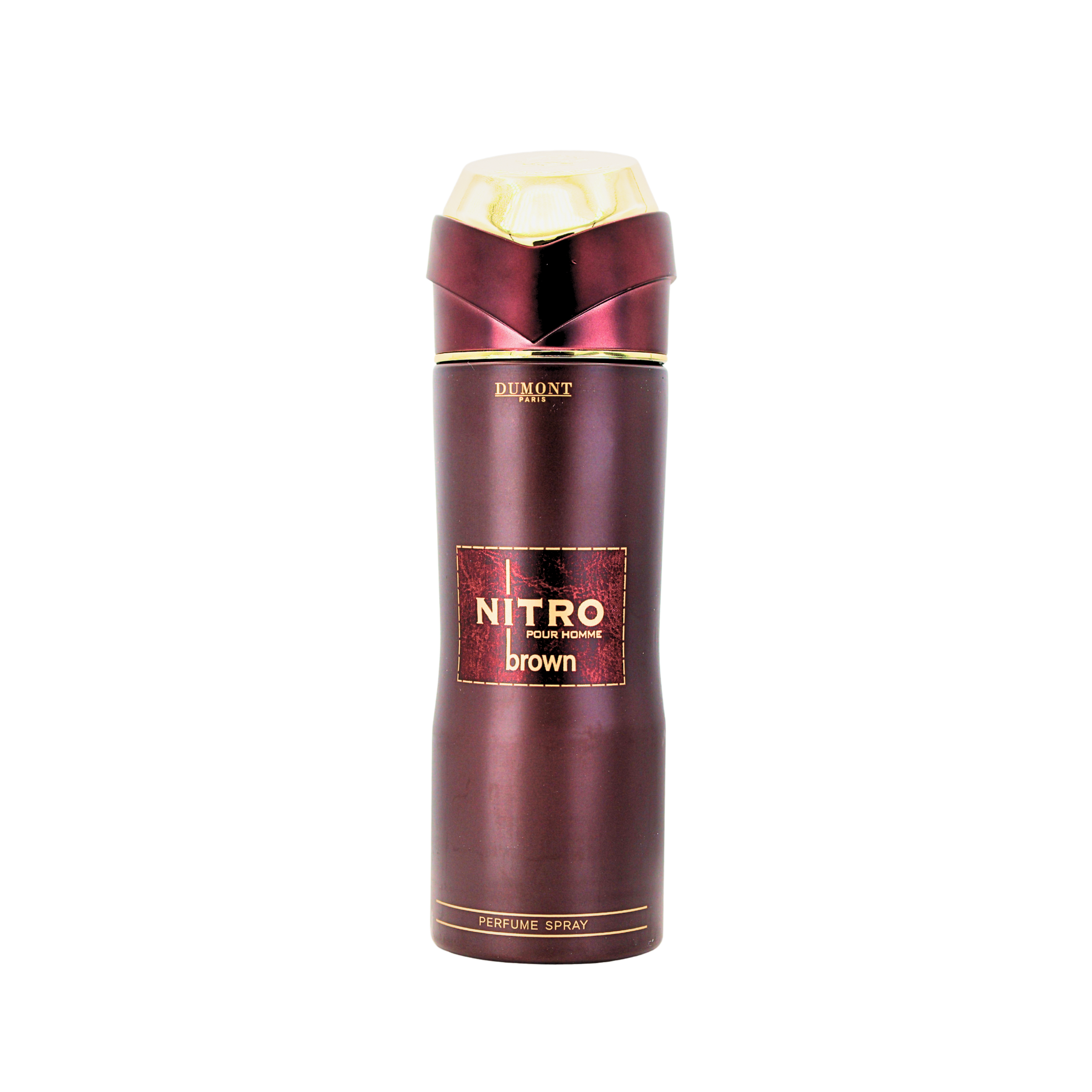 PERFUME EN VAPORIZADOR PARA HOMBRE DUMONT NITRO BROWN 200 ML