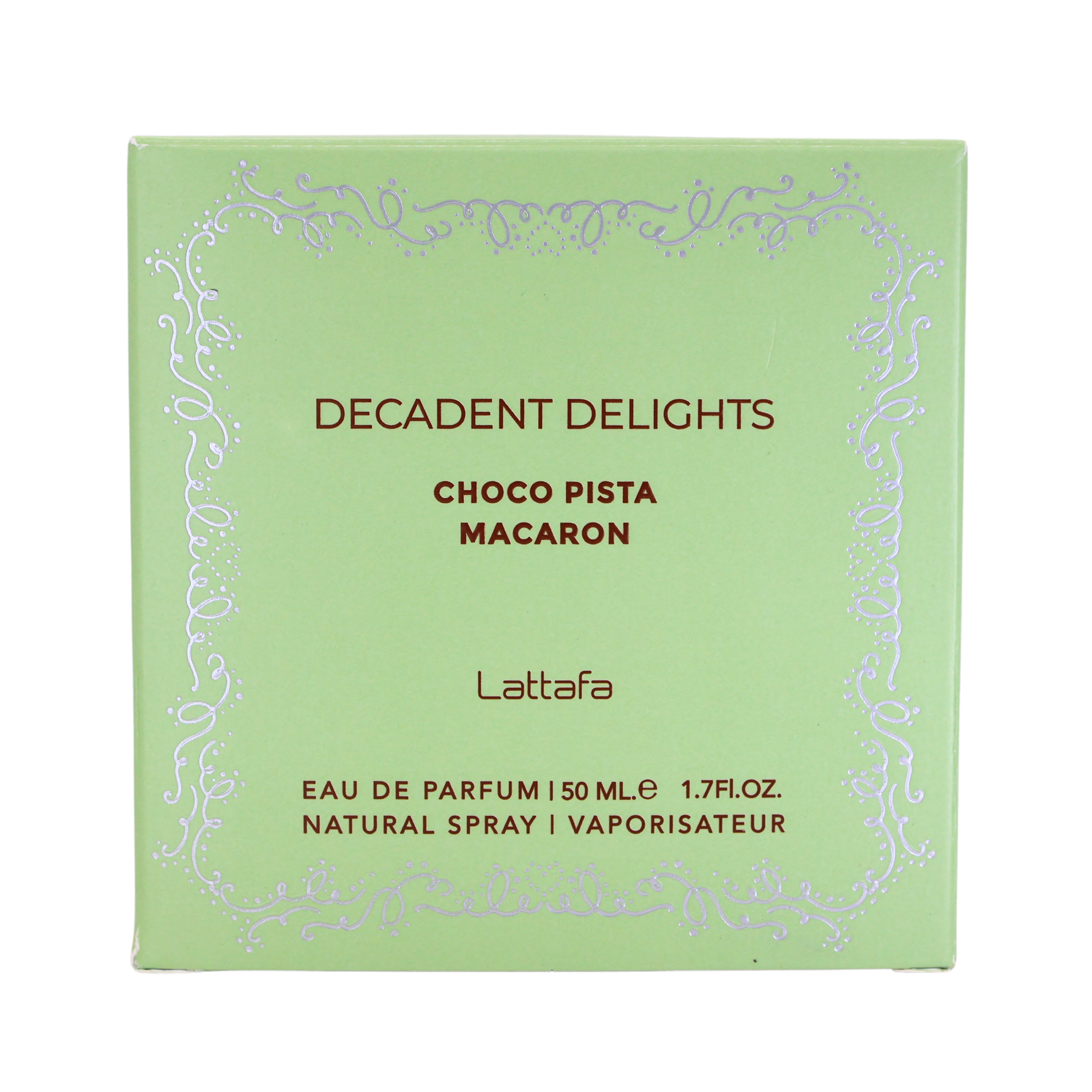 Lattafa Decadent Delights Macaron Choco Pista 50ML 1.7FL.OZ