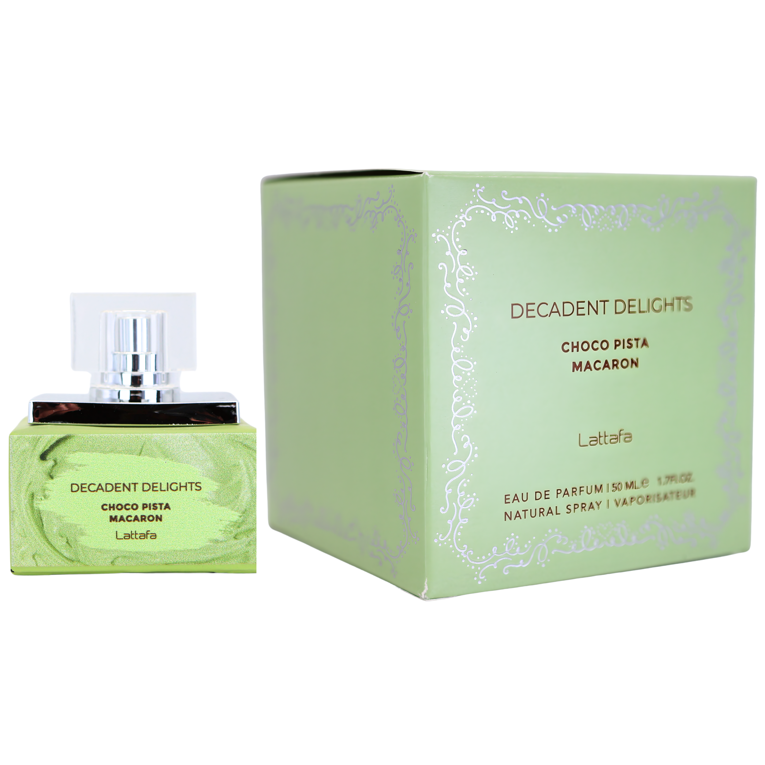 Lattafa Decadent Delights Macaron Choco Pista 50ML 1.7FL.OZ