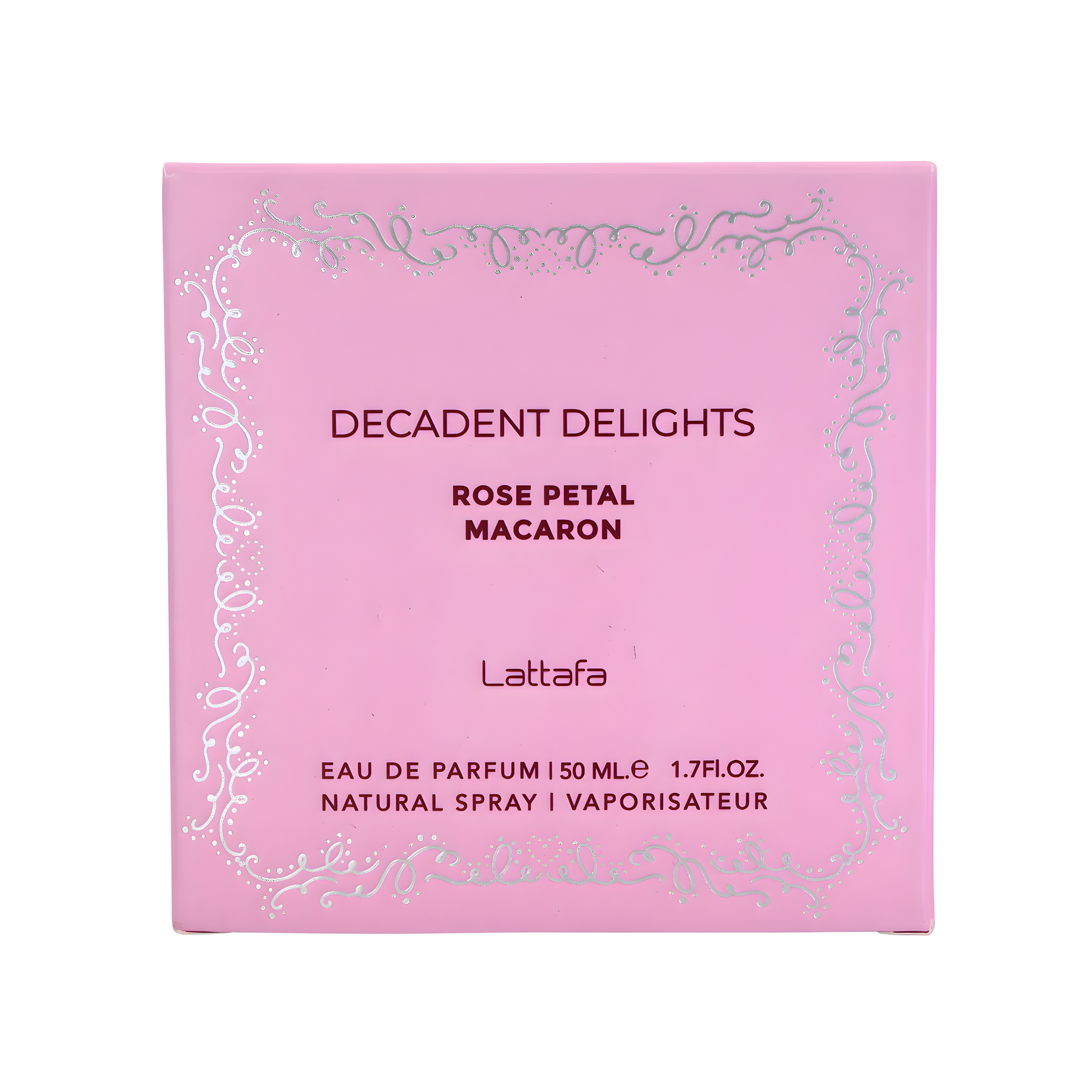 Lattafa Decadent Delights Macaron Rose Petal 50ML 1.7FL.OZ