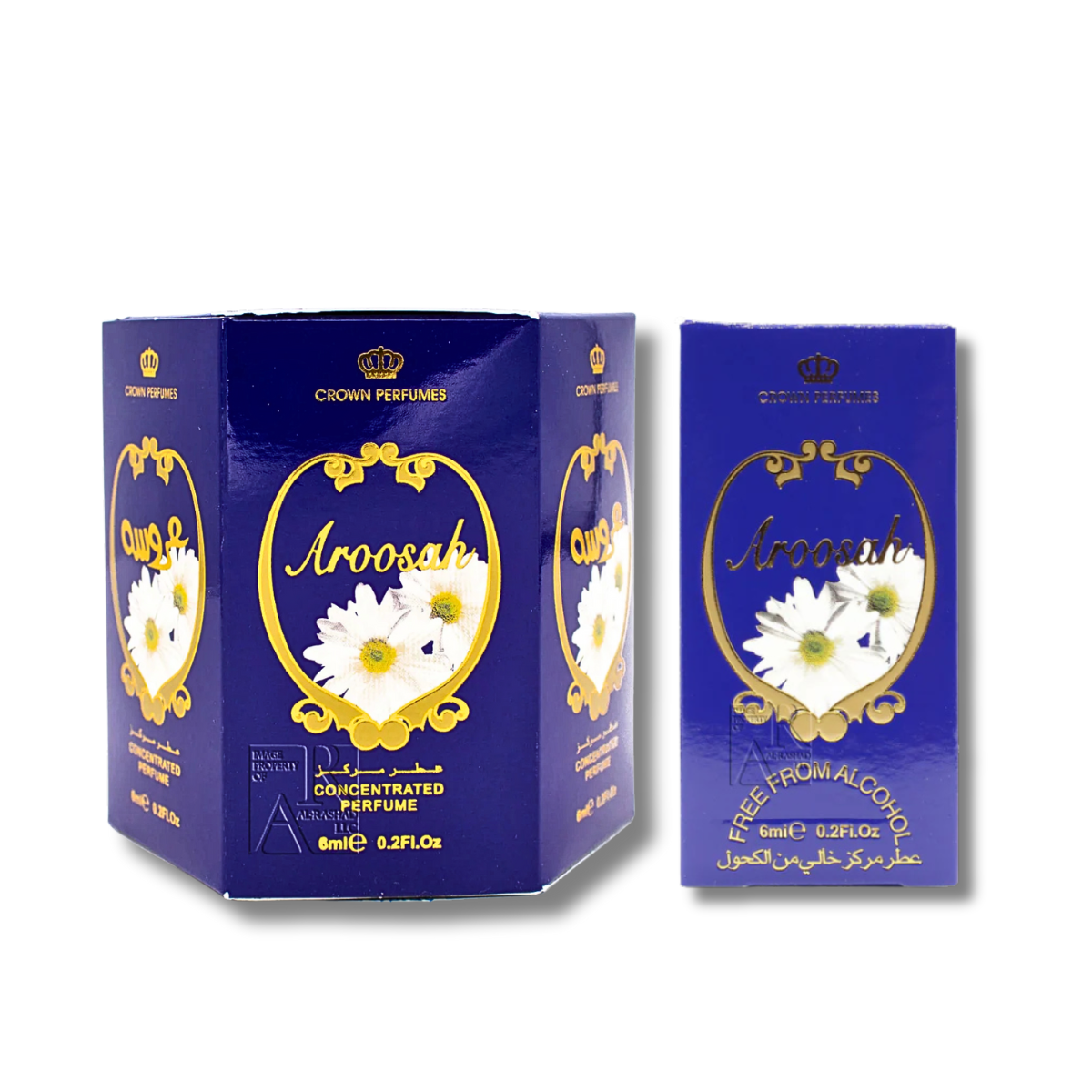 Al Rehab Aboosah Roll On Perfume 6Pcs x 0.2FL.OZ For Unisex