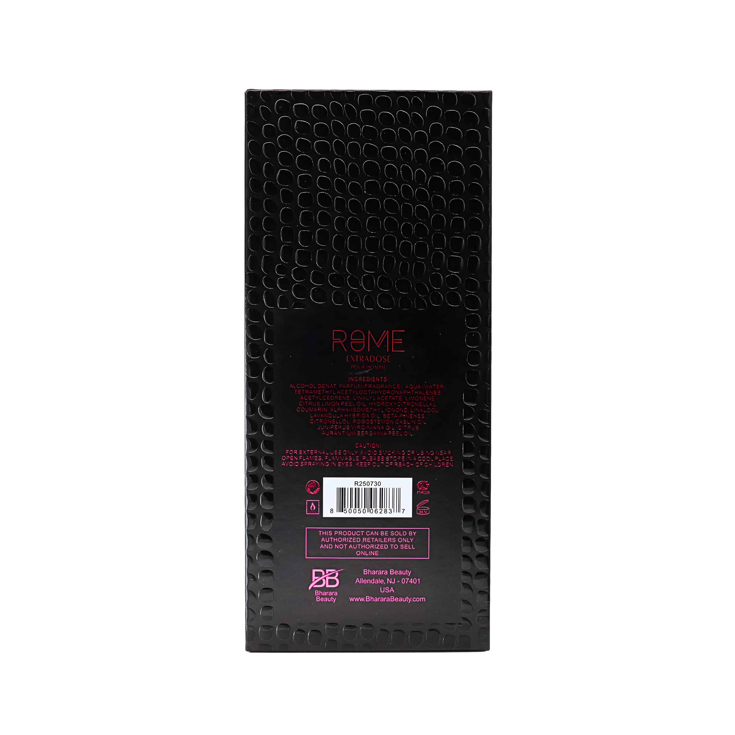 Rome Extradose Pour Homme Eau De Parfum 100ML 3.4FL.OZ