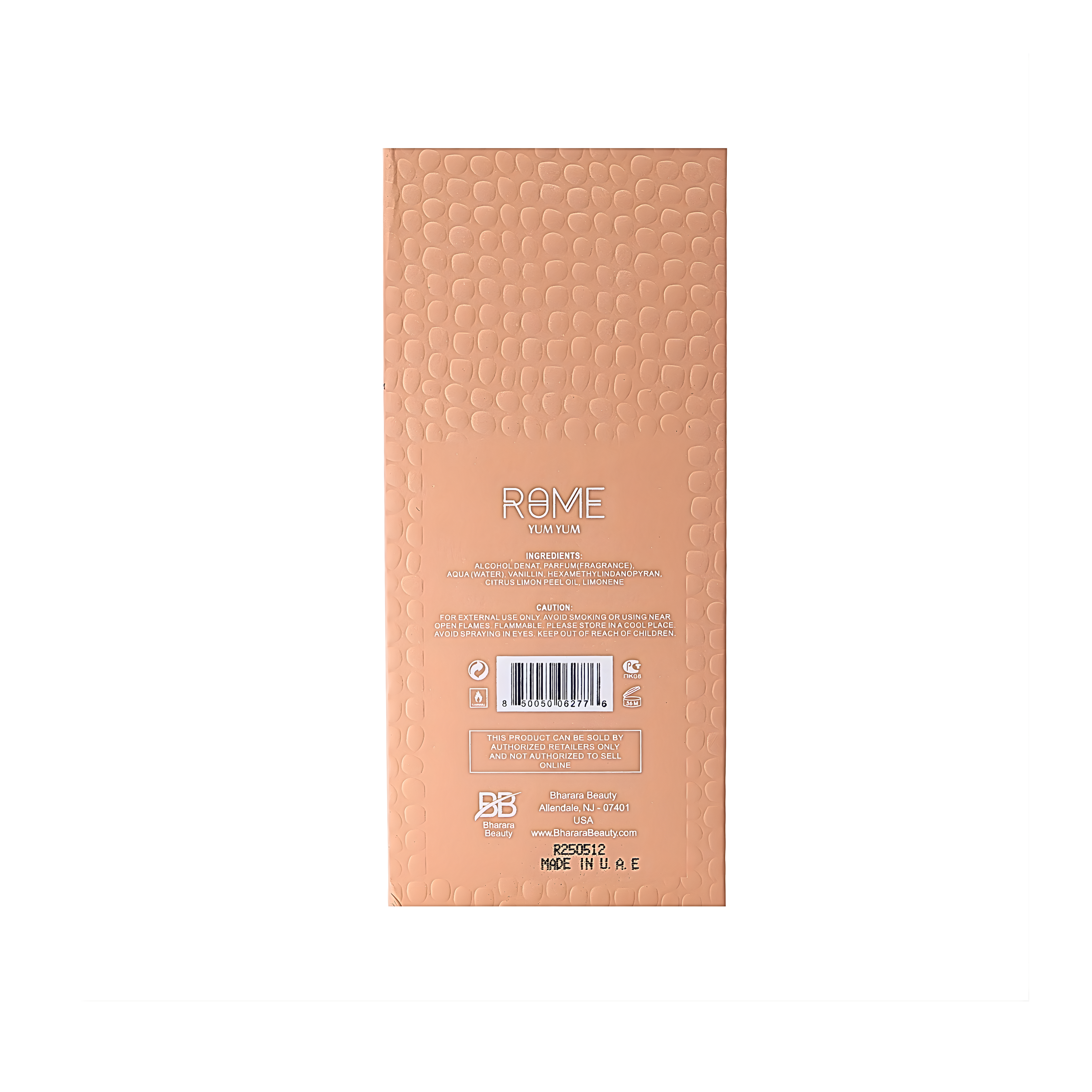 Rome Yum Yum Eau De Parfum Women 100ML 3.4FL.OZ