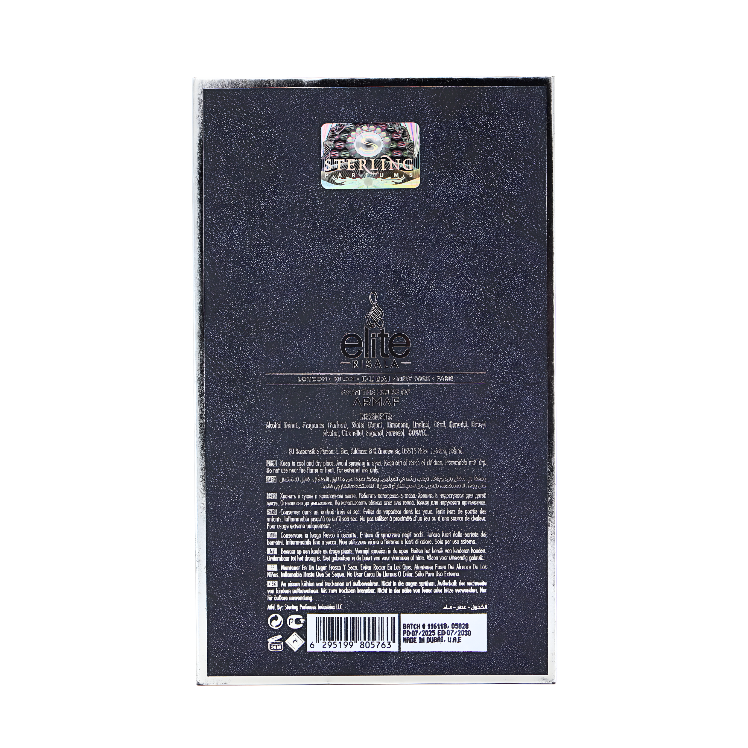 Elite Risala Hikmah Of Life Eau De Parfum 3.4FL.OZ