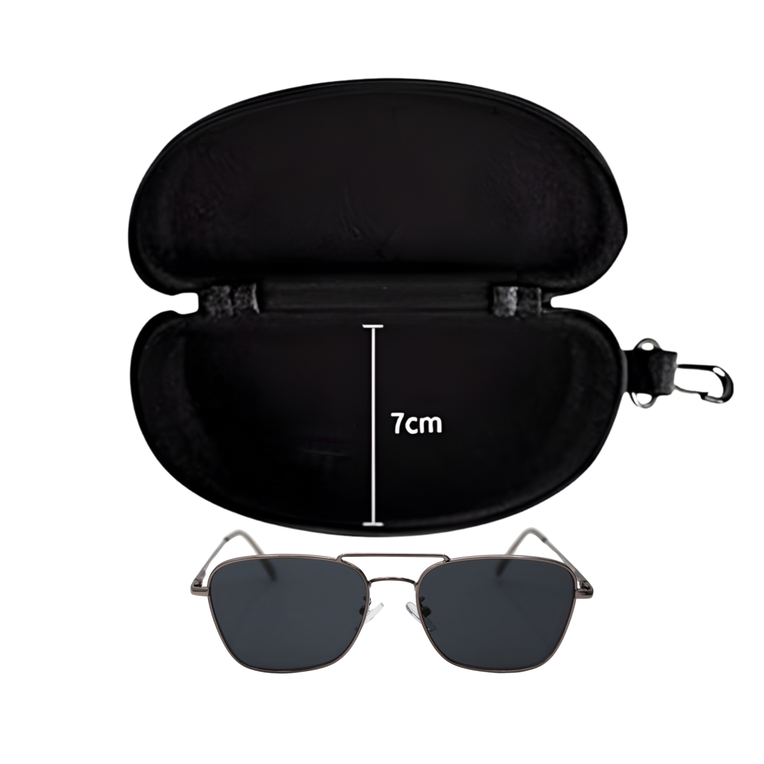 GAFAS DE SOL AVIADOR NEGRAS SUN121 J3046