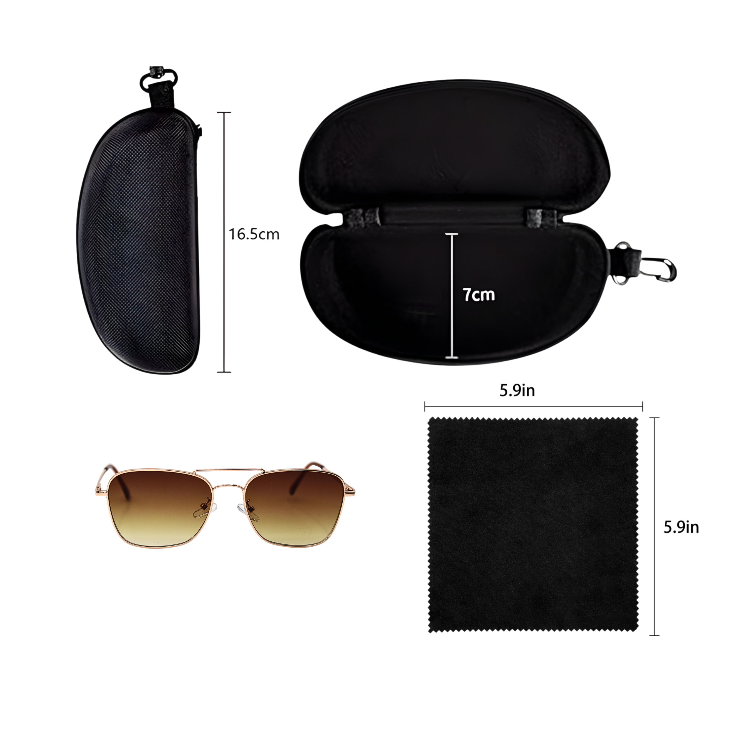 SUNGLASS LIGHT MAROON COLOR SUN124 J3046