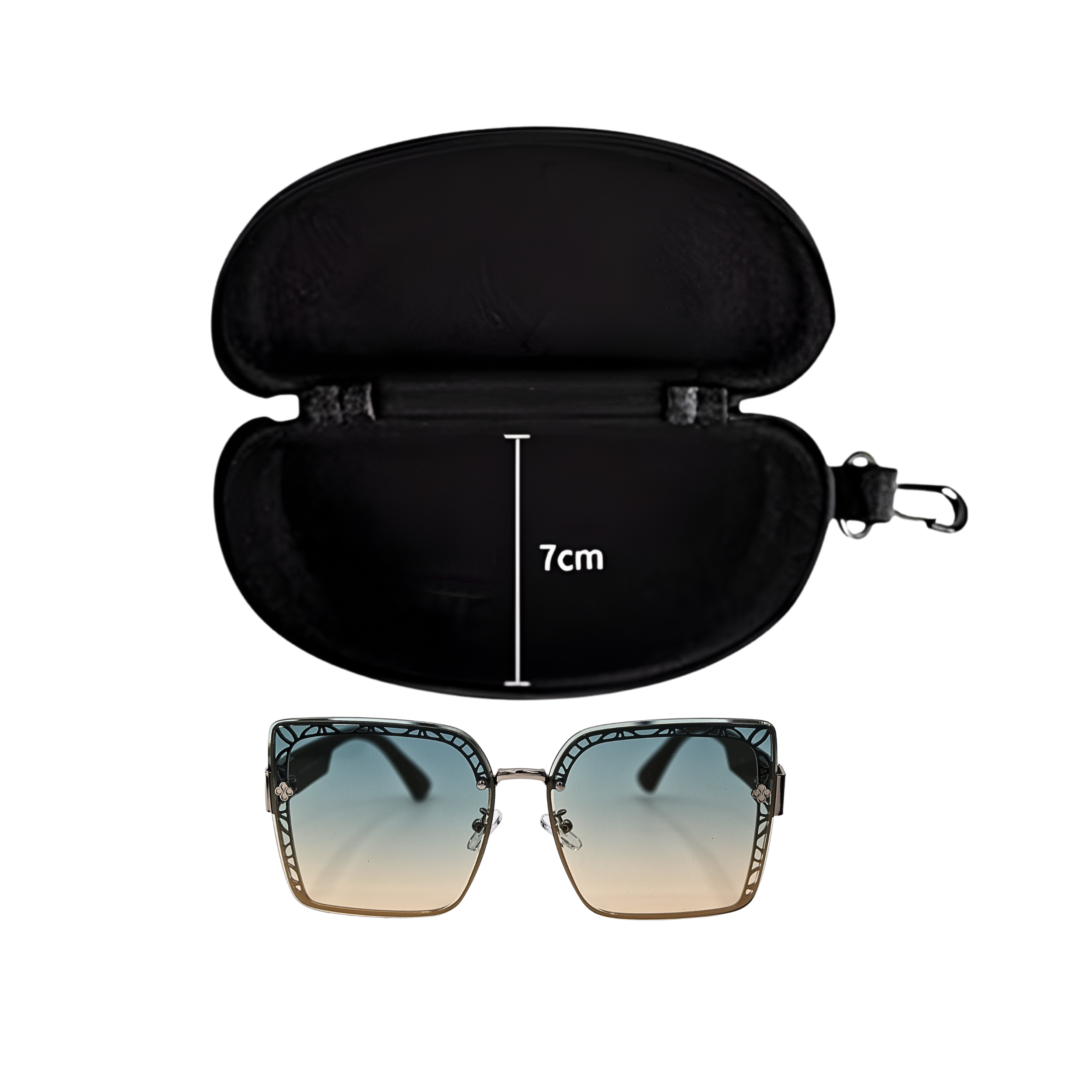 SUNGLASS LIGHT GREEN COLOR SUN130 J3039