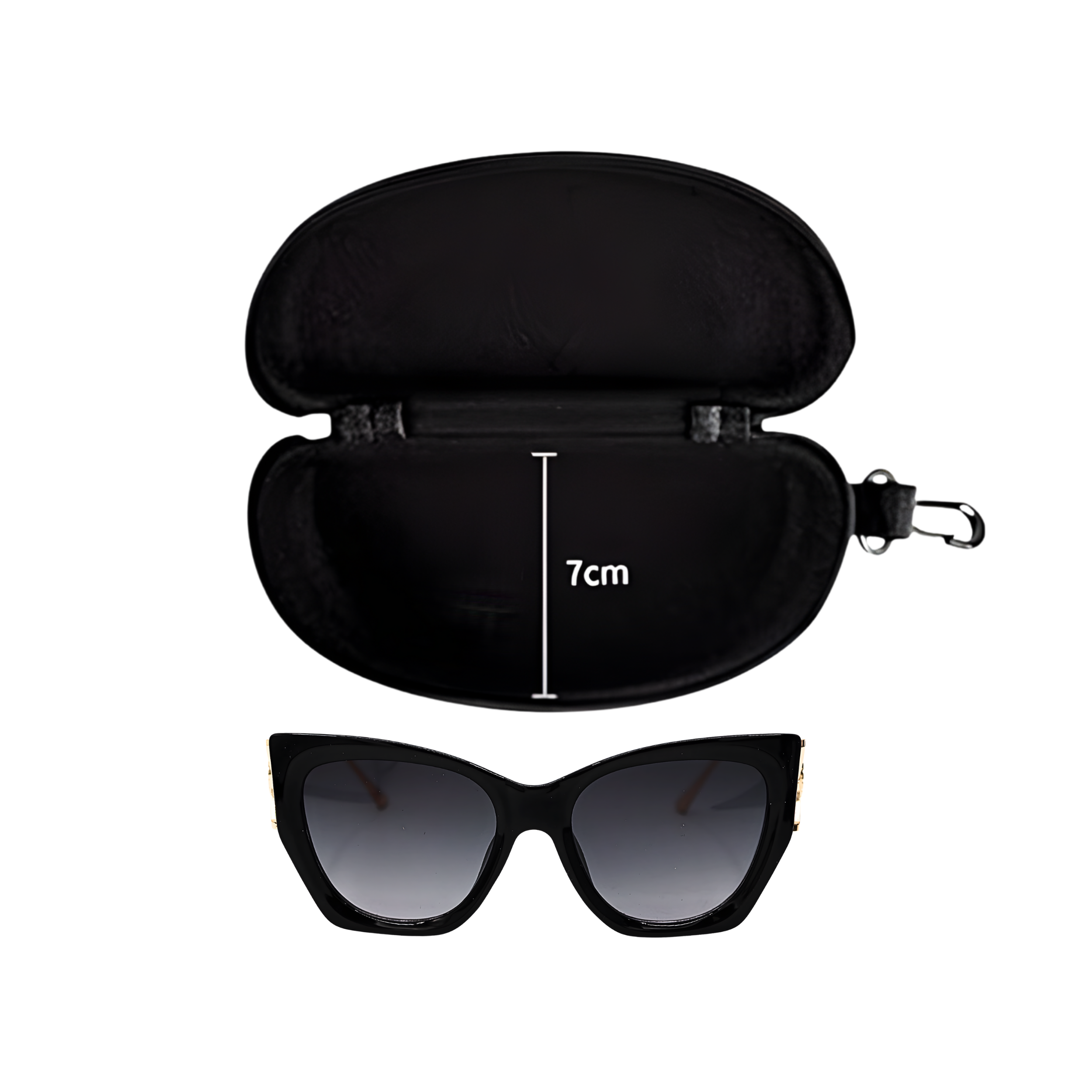 SUNGLASS BLACK COLOR SUN108 F3017