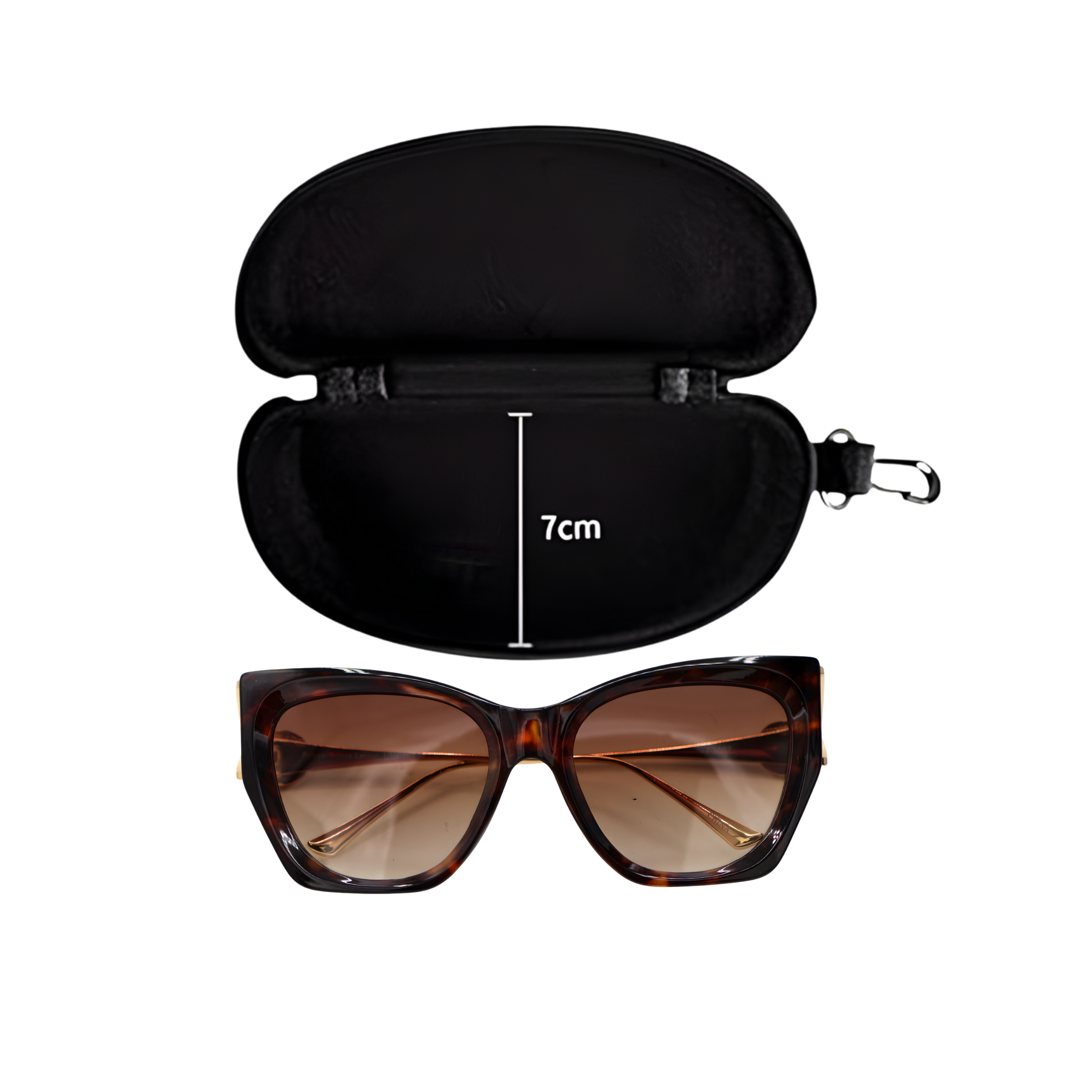 SUNGLASS GOLDEN BROWN COLOR SUN135 F3007