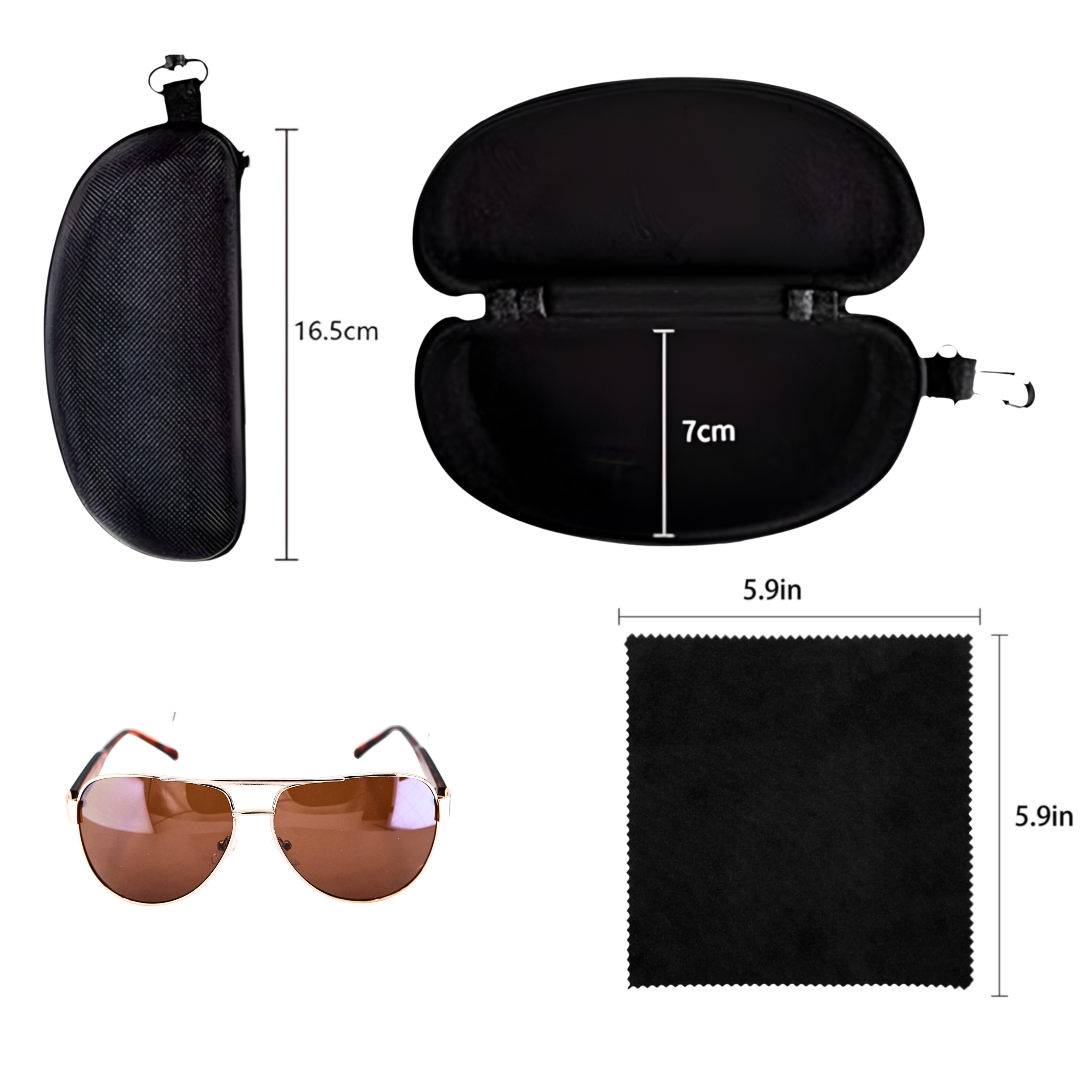 SUNGLASS BROWN COLOR SUN154 J3167