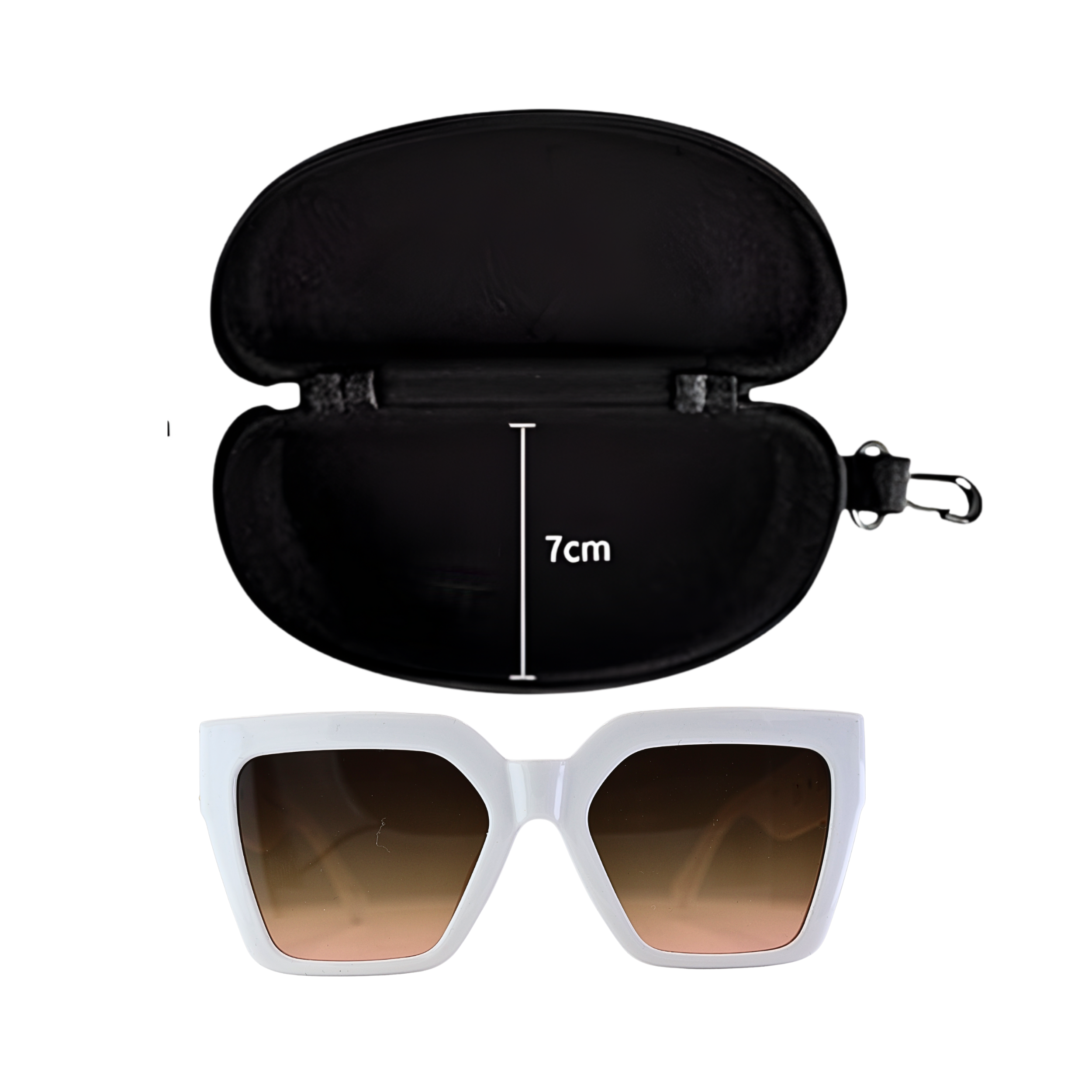 GAFAS DE SOL CUADRADAS BLANCAS SUN162 F3028