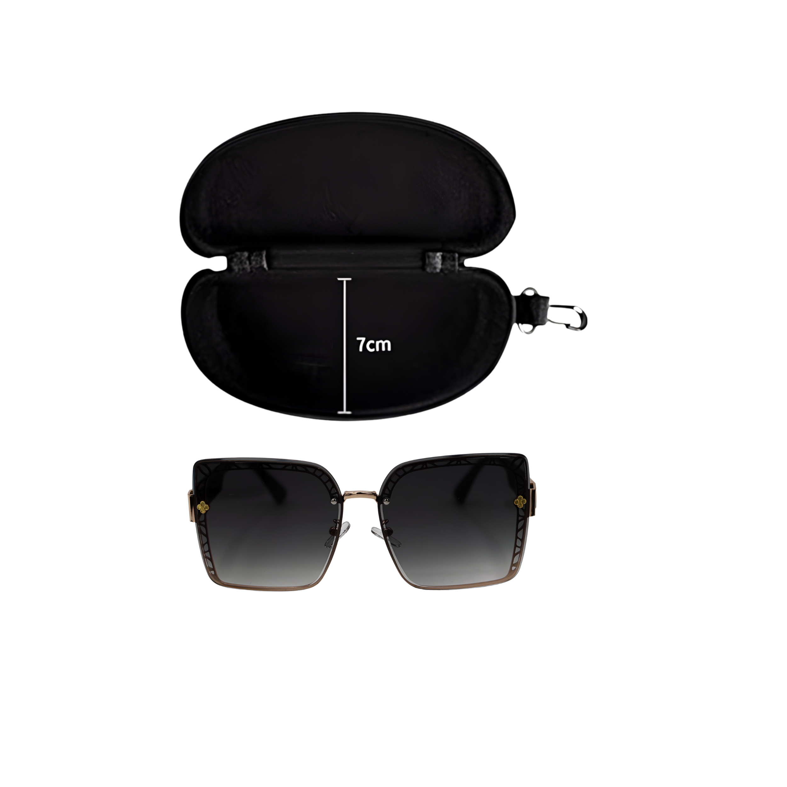 SUNGLASS LIGHT BLACK COLOR SUN129 J3039