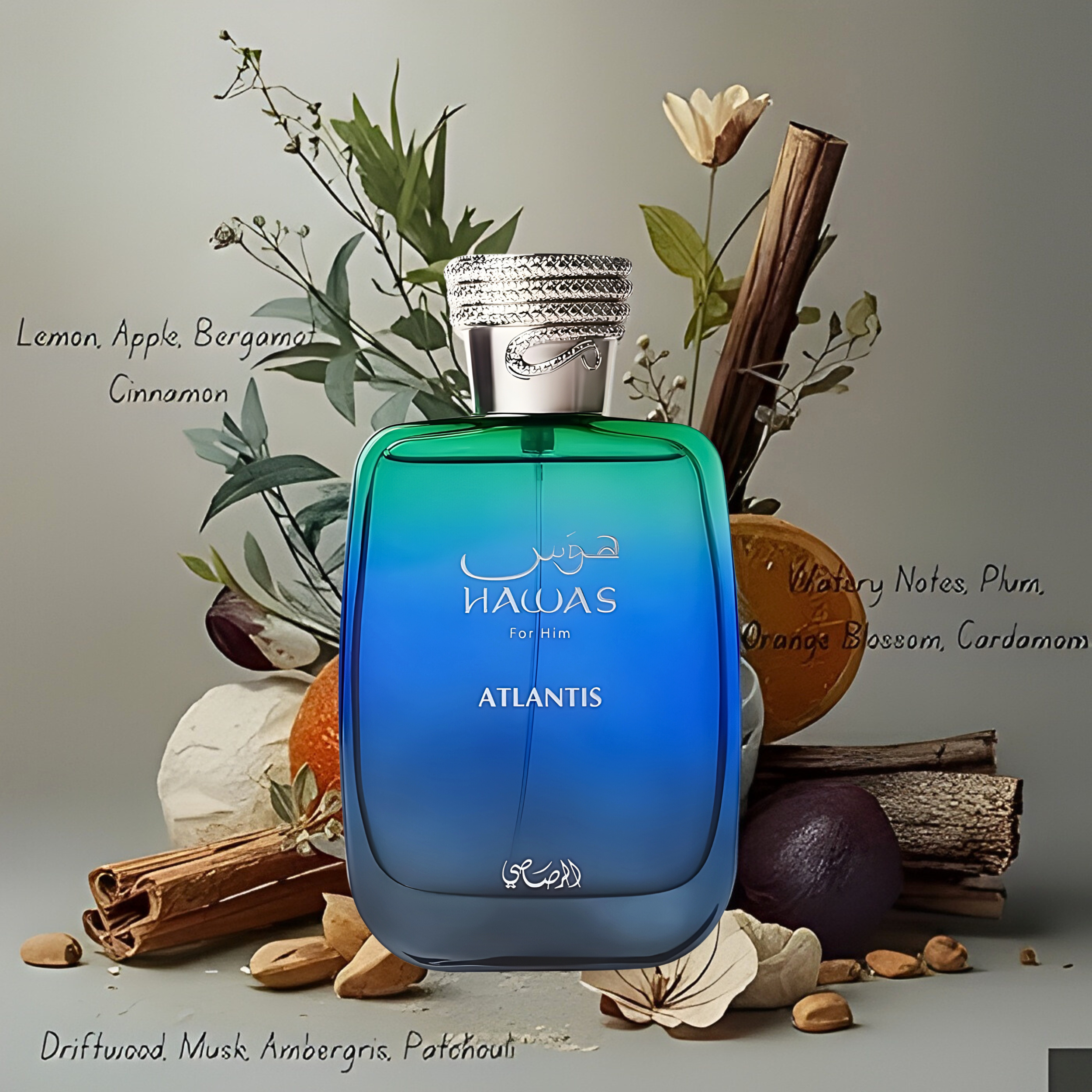 Rasasi Hawas Atlantis For Him Eau De Parfum 3.38FL.OZ