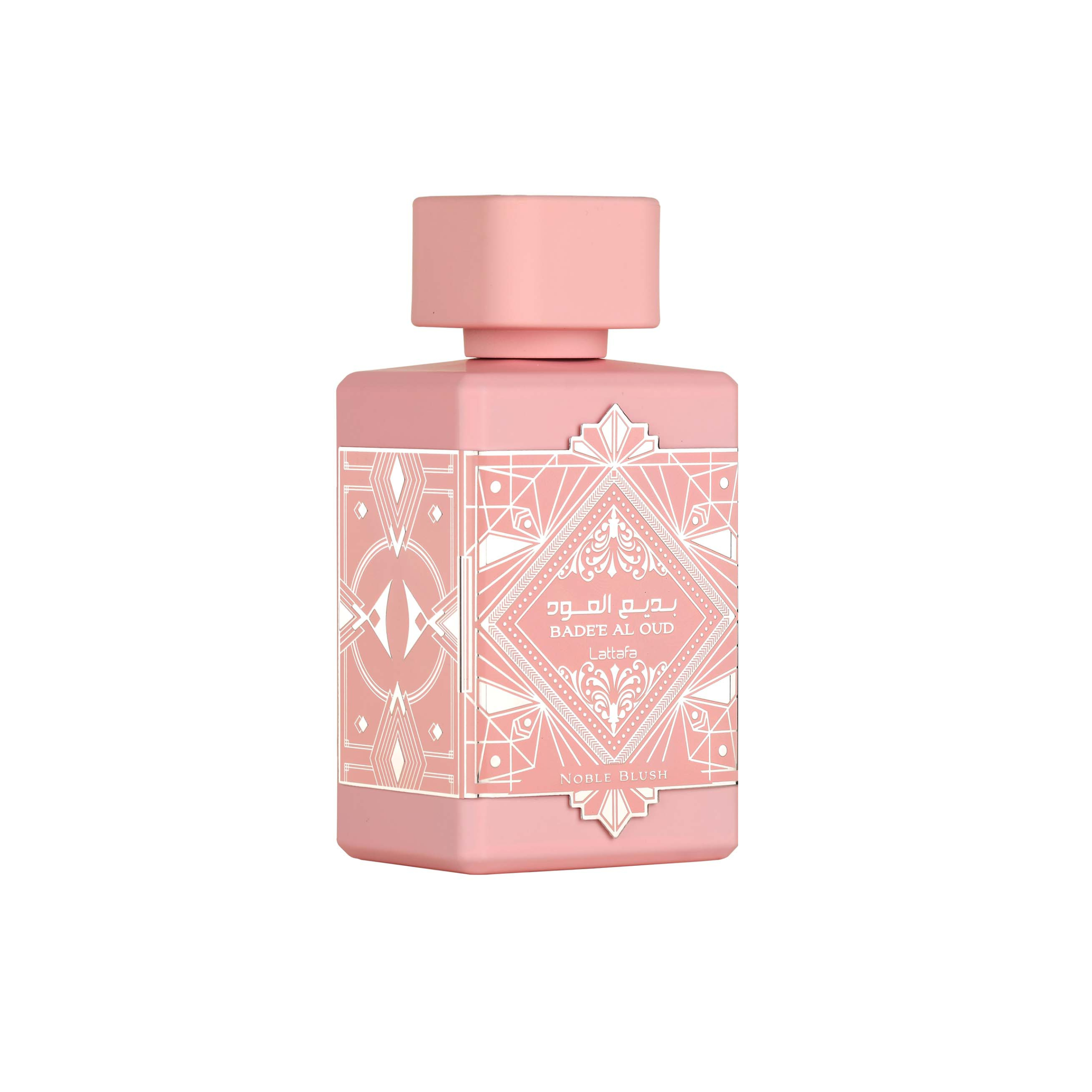 LATTAFA BADEE AL OUD NOBLE BLUSH 3PC GIFT SET(EDP 3.4FL.OZ | 100ML, EDP 0.4FL.OZ | 12ML, HAIR MIST 1