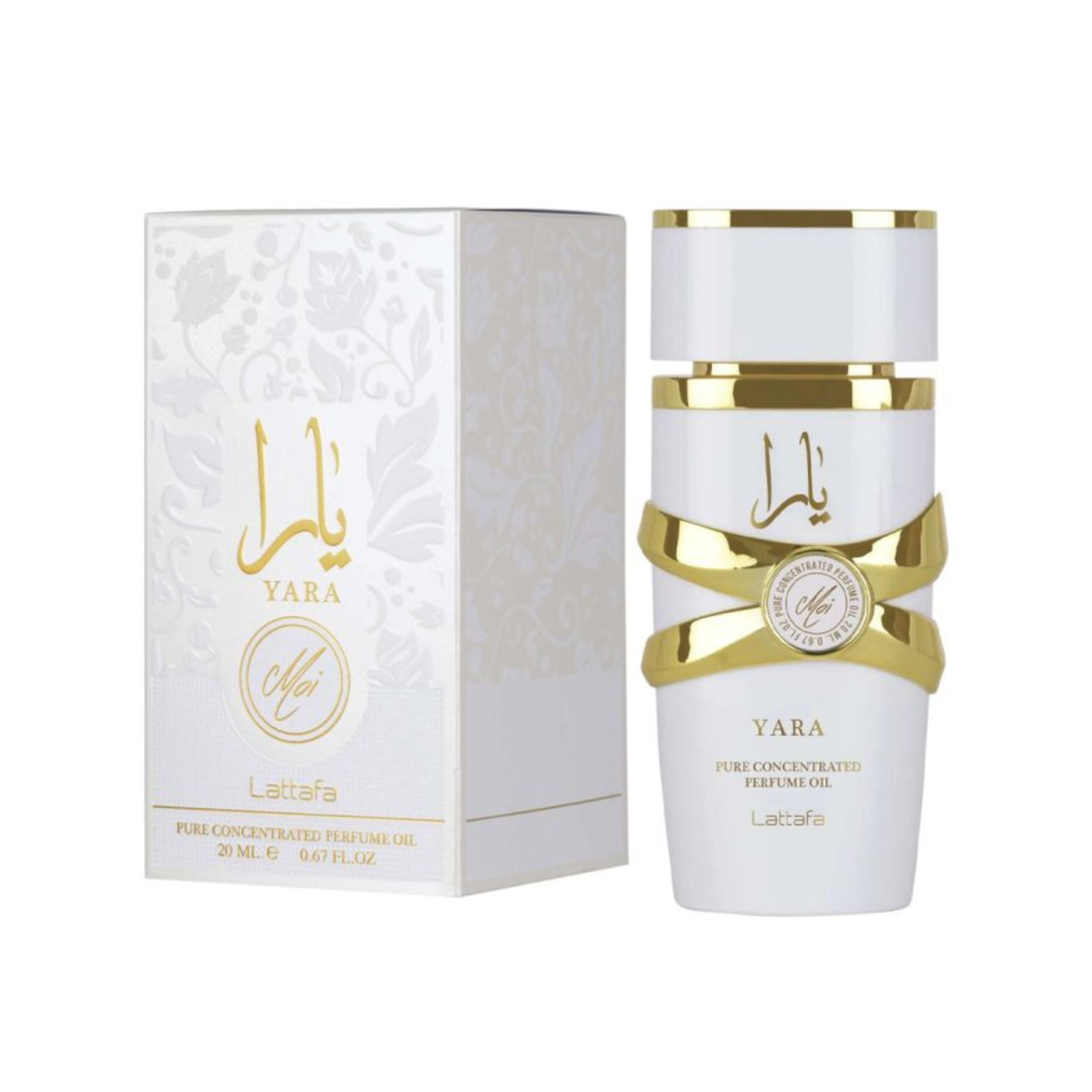 Lattafa Yara Moi Pure Concentrated Perfume Oil 0.67 FL.OZ For Women