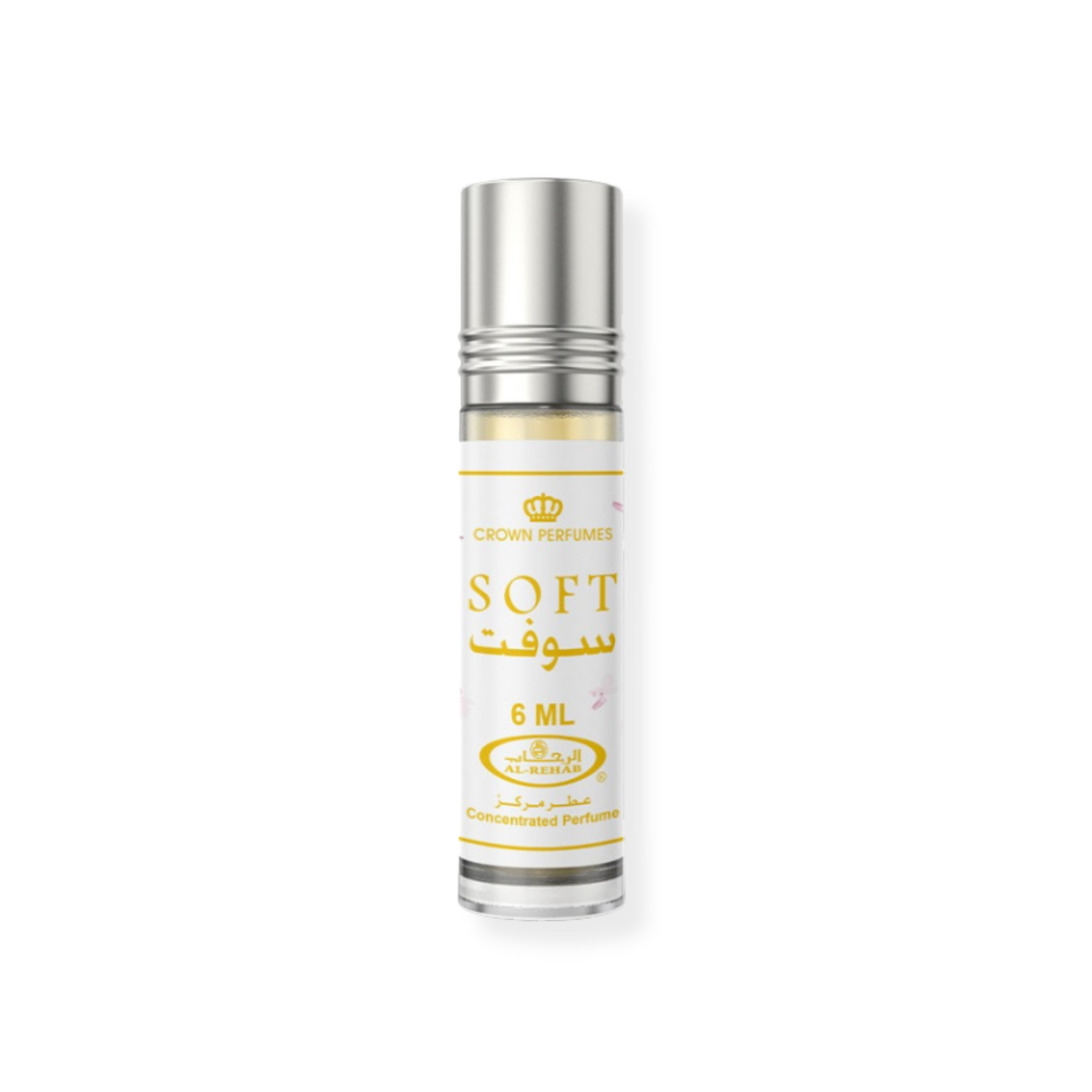 Al Rehab Soft Oil Roll On Perfume 6Pcs x 0.2FL.OZ For Unisex