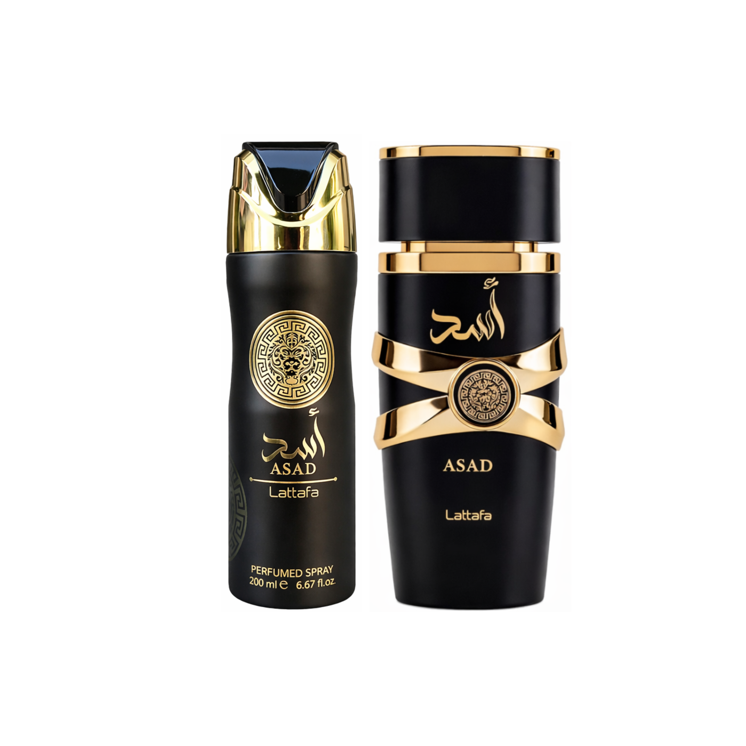 LATTAFA ASAD 2 PCS GIFT SET | 100ML EDP + 200ML PERFUME SPRAY