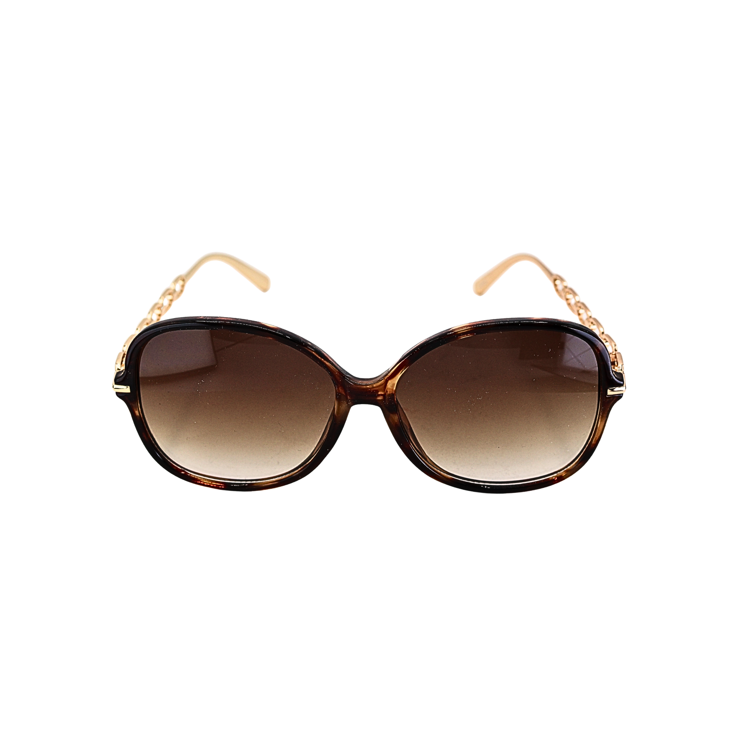 GAFAS DE SOL OVALADAS DE CAREY MARRÓN SUN140 F3009
