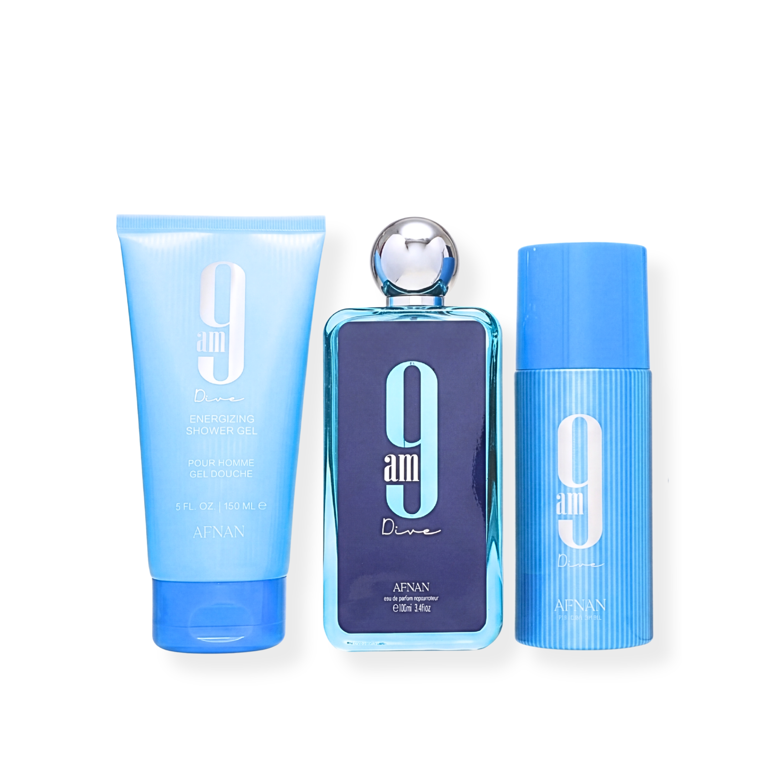 Afnan 9AM Dive 3 piece Gift Set For Men