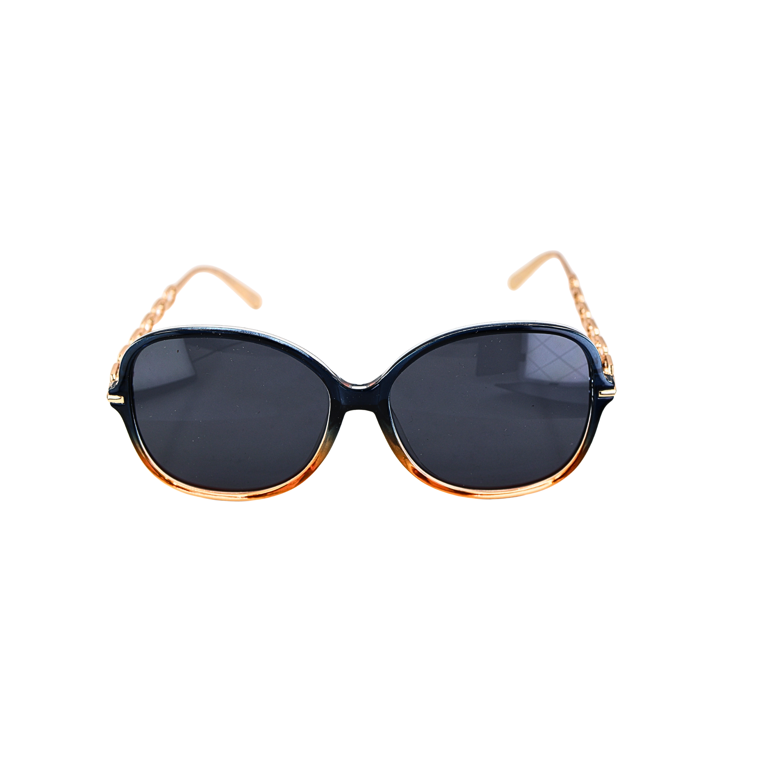 OVAL BLACK/ORANGE SUNGLASSES SUN143 F3009