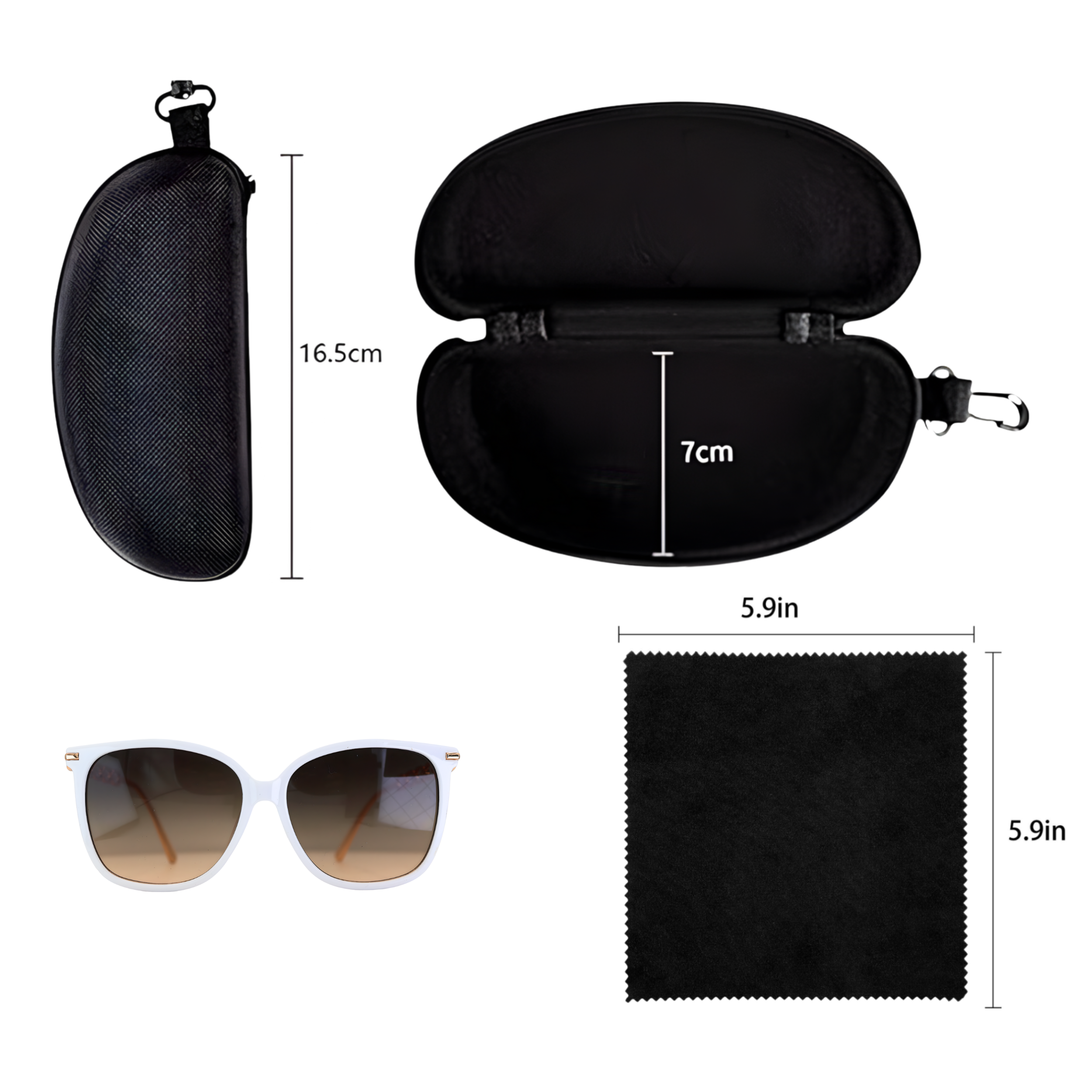 SUNGLASS WHITE COLOR SUN144 F3010