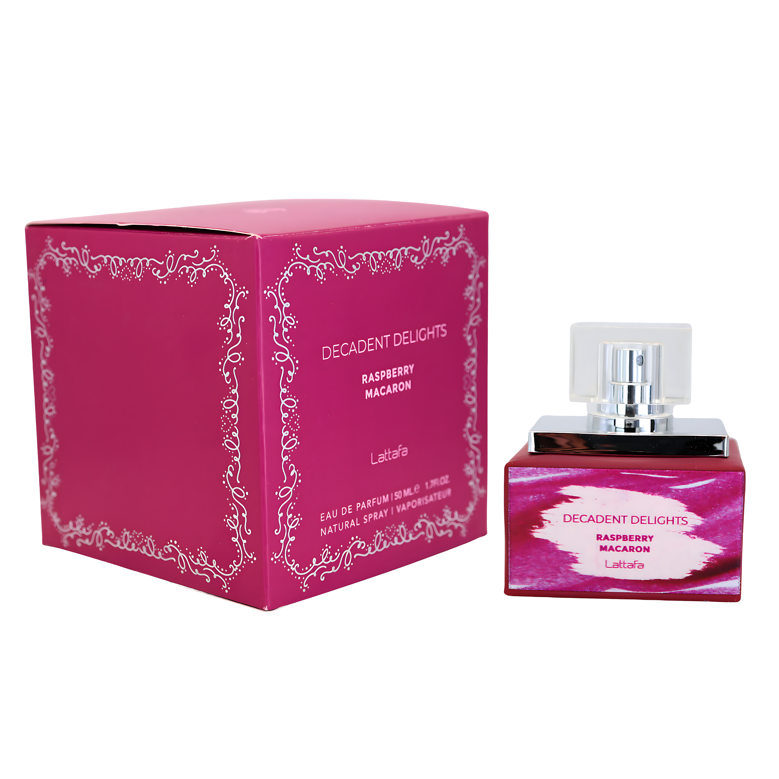 Lattafa Decadent Delights Macaron Raspberry 50ML 1.7FL.OZ