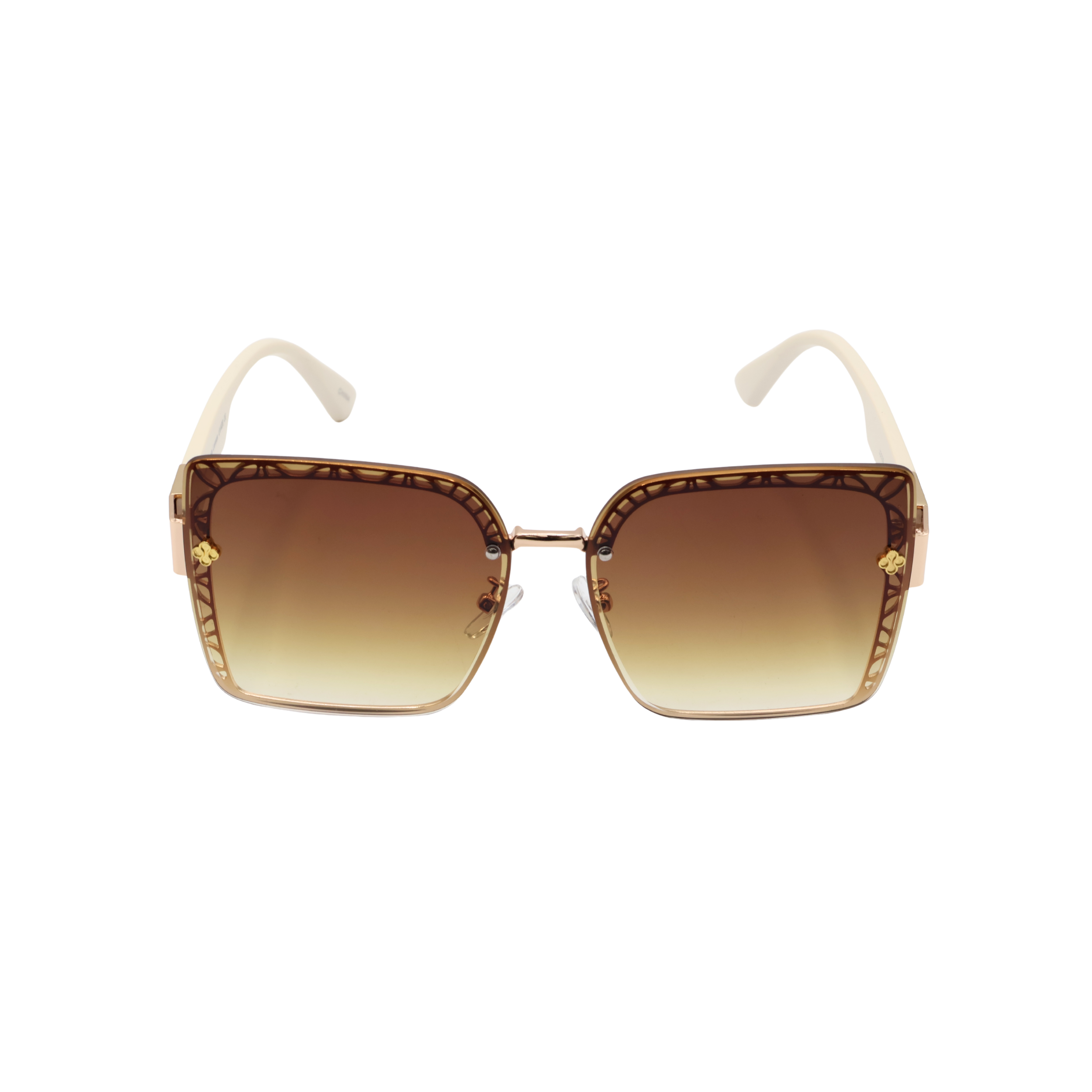 GAFAS DE SOL CUADRADAS GRANDES MARRONES SUN127 J3039