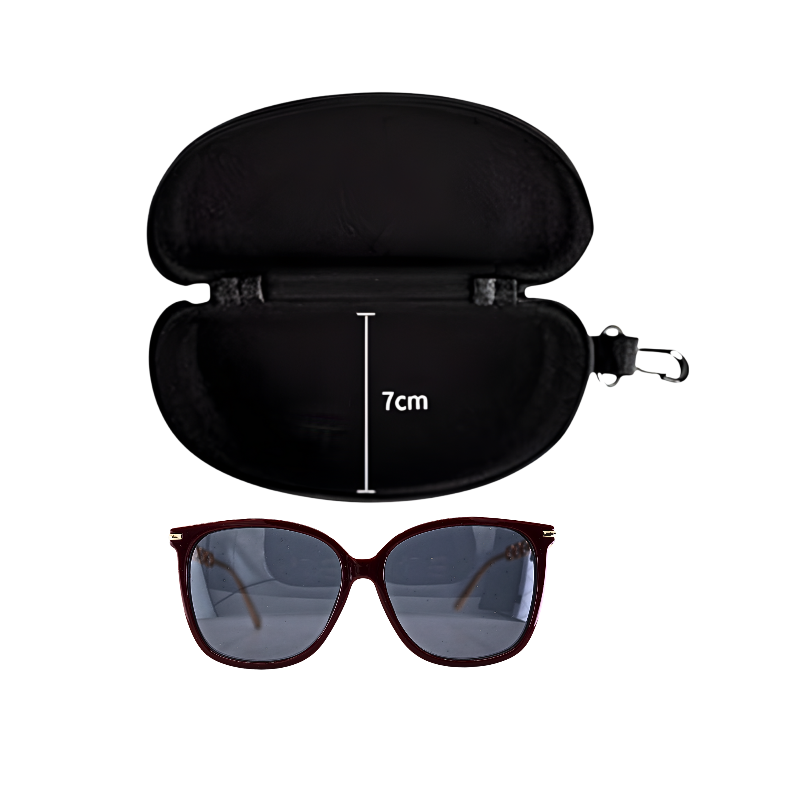 SUNGLASS MAROON COLOR SUN149 F3010