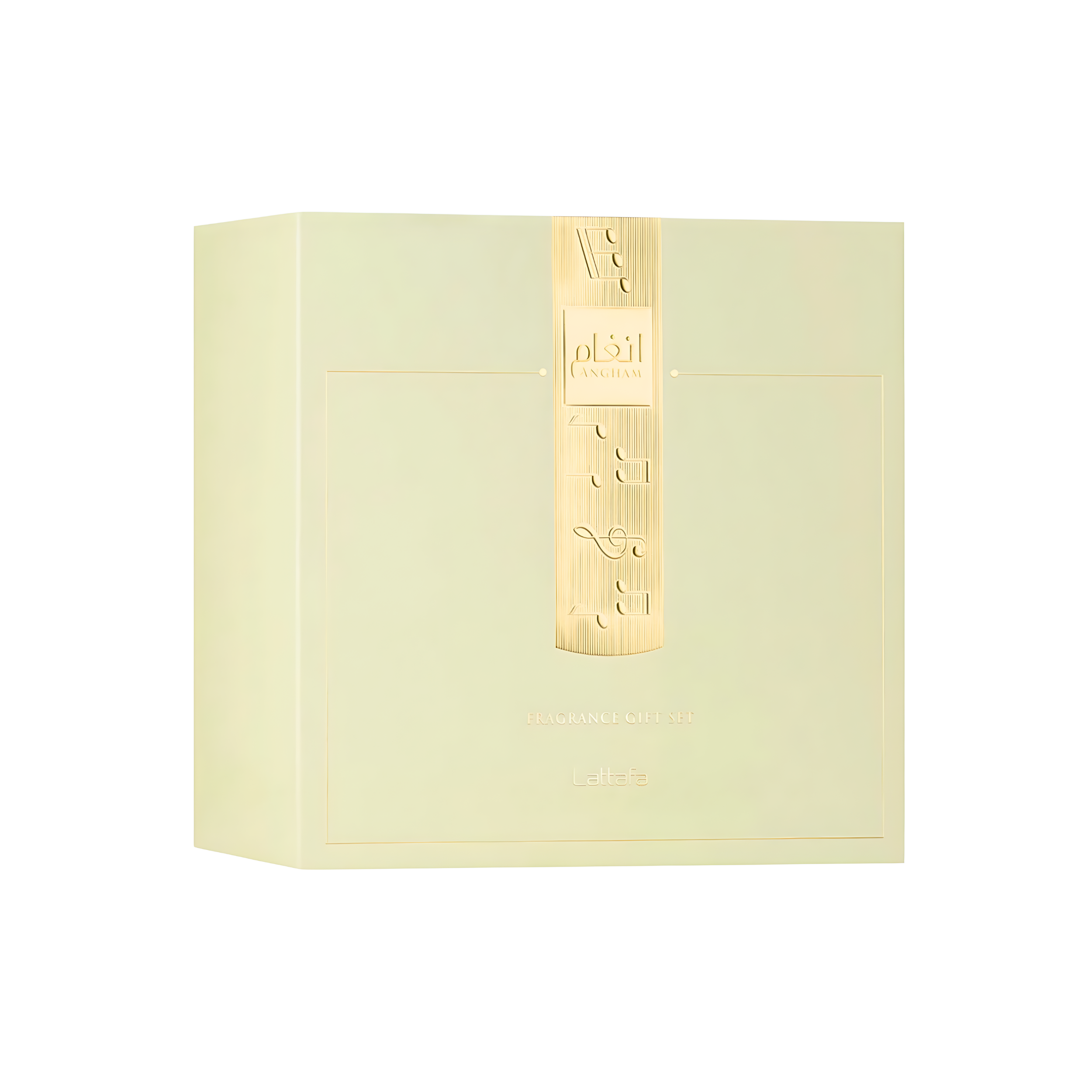 Lattafa Angham 3pcs Gift Set EDP 100ML | Travel Spray 12ML | Hair Mist 50ML