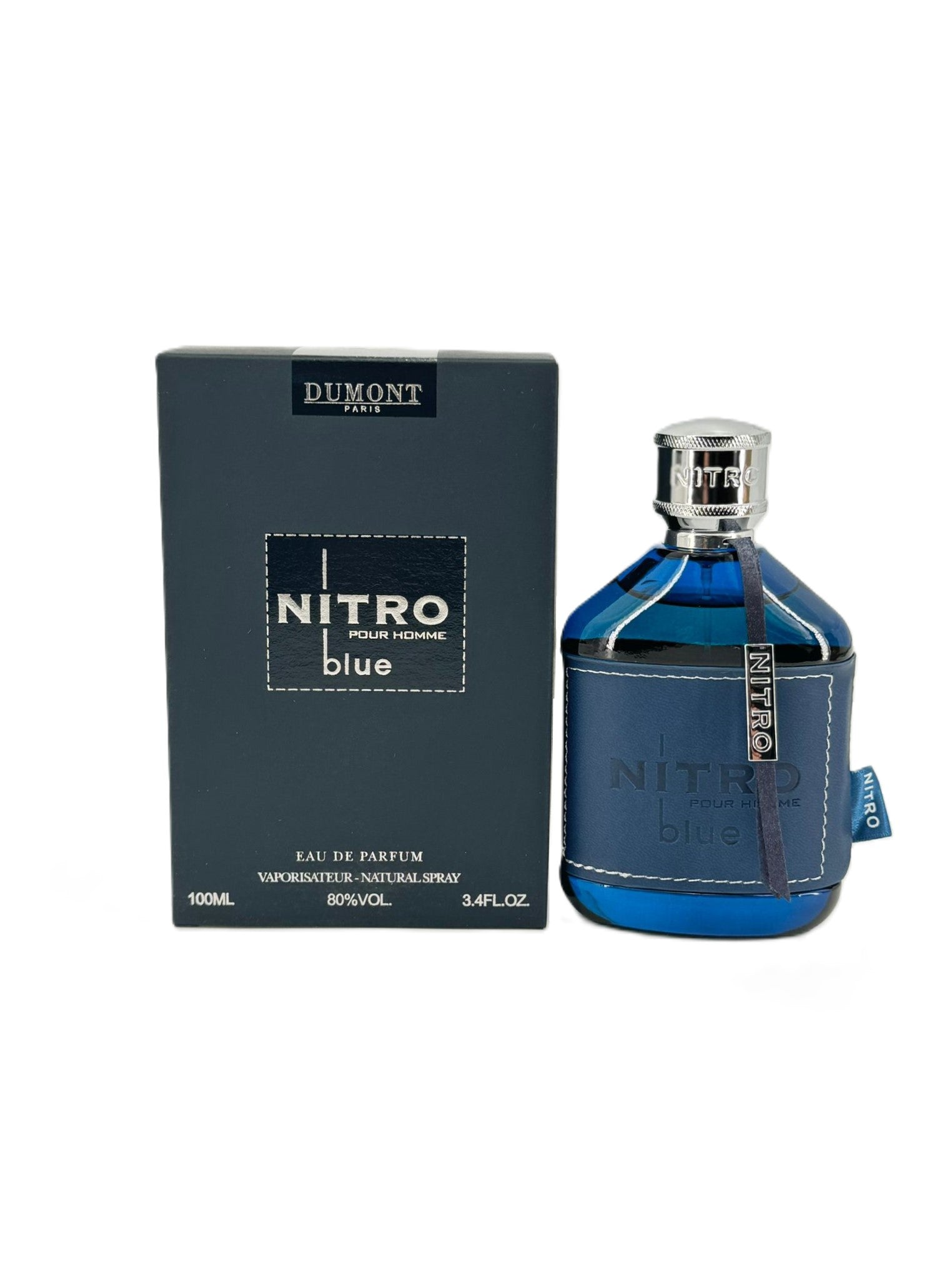 Dumont Nitro Blue Men Eau De Parfum Spray 3.4FL.OZ For Men