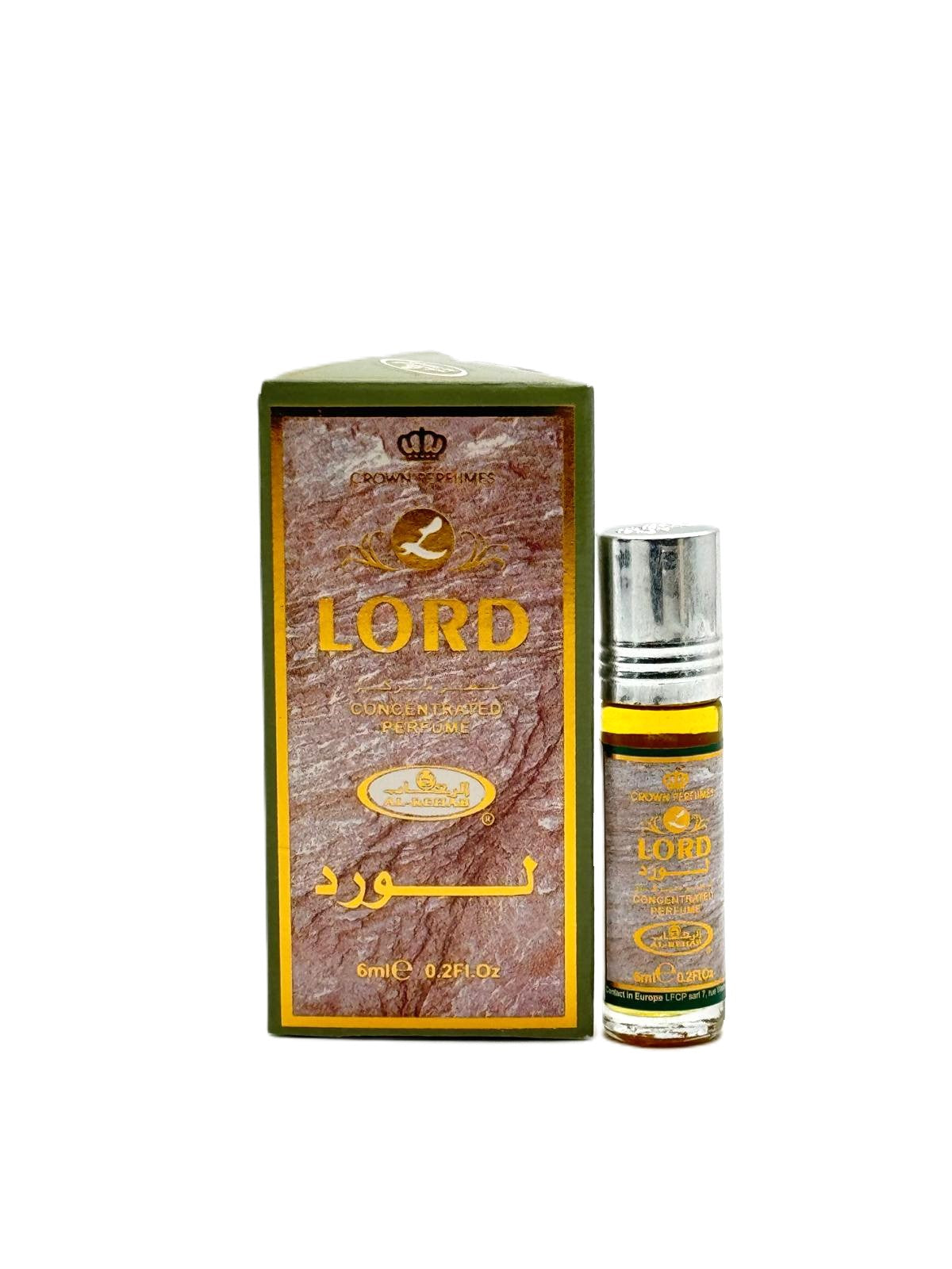Al Rehab Lord Roll On Perfume 6 Pcs x 0.2FL.OZ For Unisex