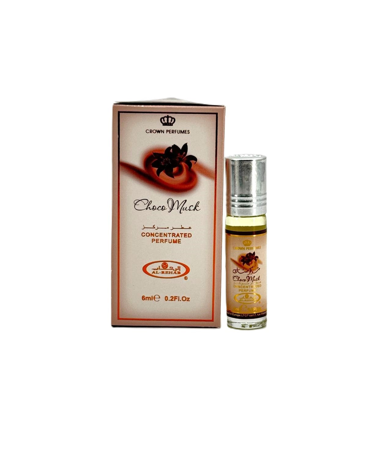 Al Rehab Choco Musk Perfume 6 x Pcs 0.2FL.OZ For Unisex