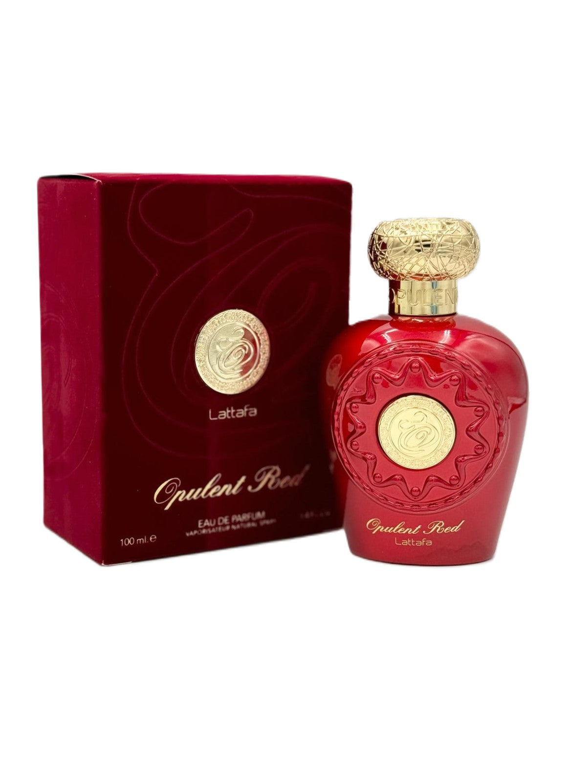 LATTAFA OPULENT RED EAU DE PARFUM SPRAY 3.4FL.OZ