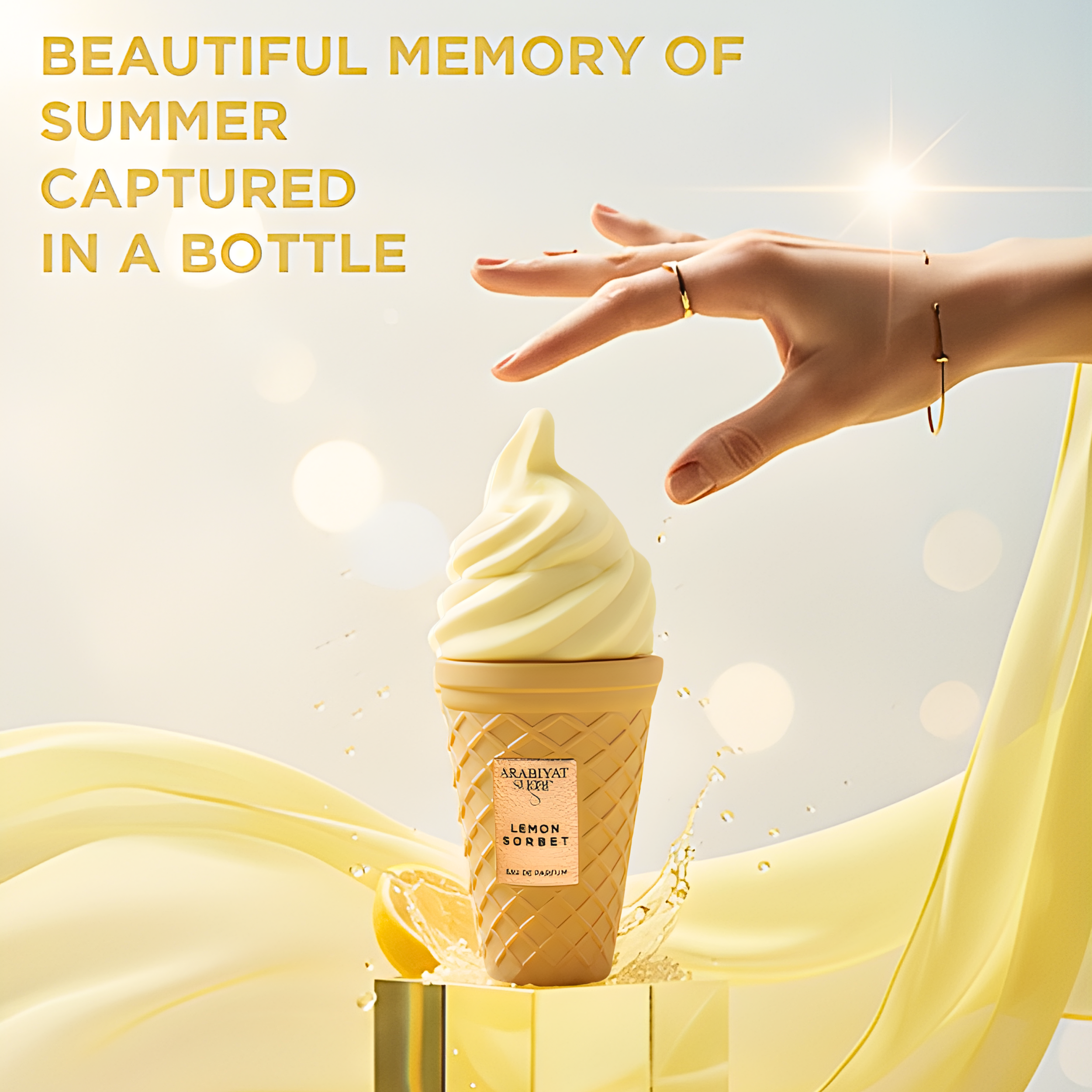 Arabiyat Sugar Lemon Sorbet Eau De Parfum 3.4FL.OZ