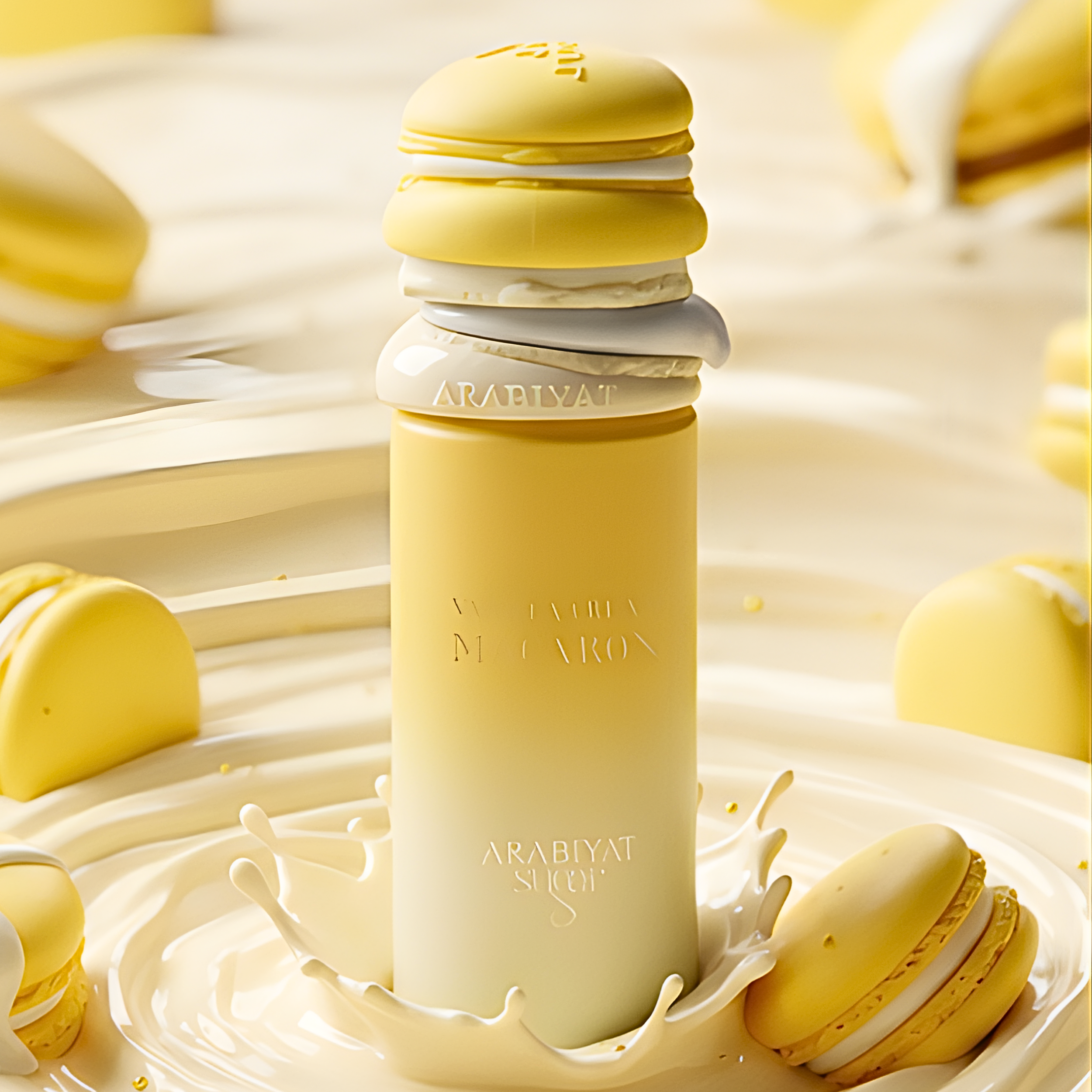 Arabiyat Sugar Vanilla Cream Macaron Eau De Parfum 3.4FL.OZ