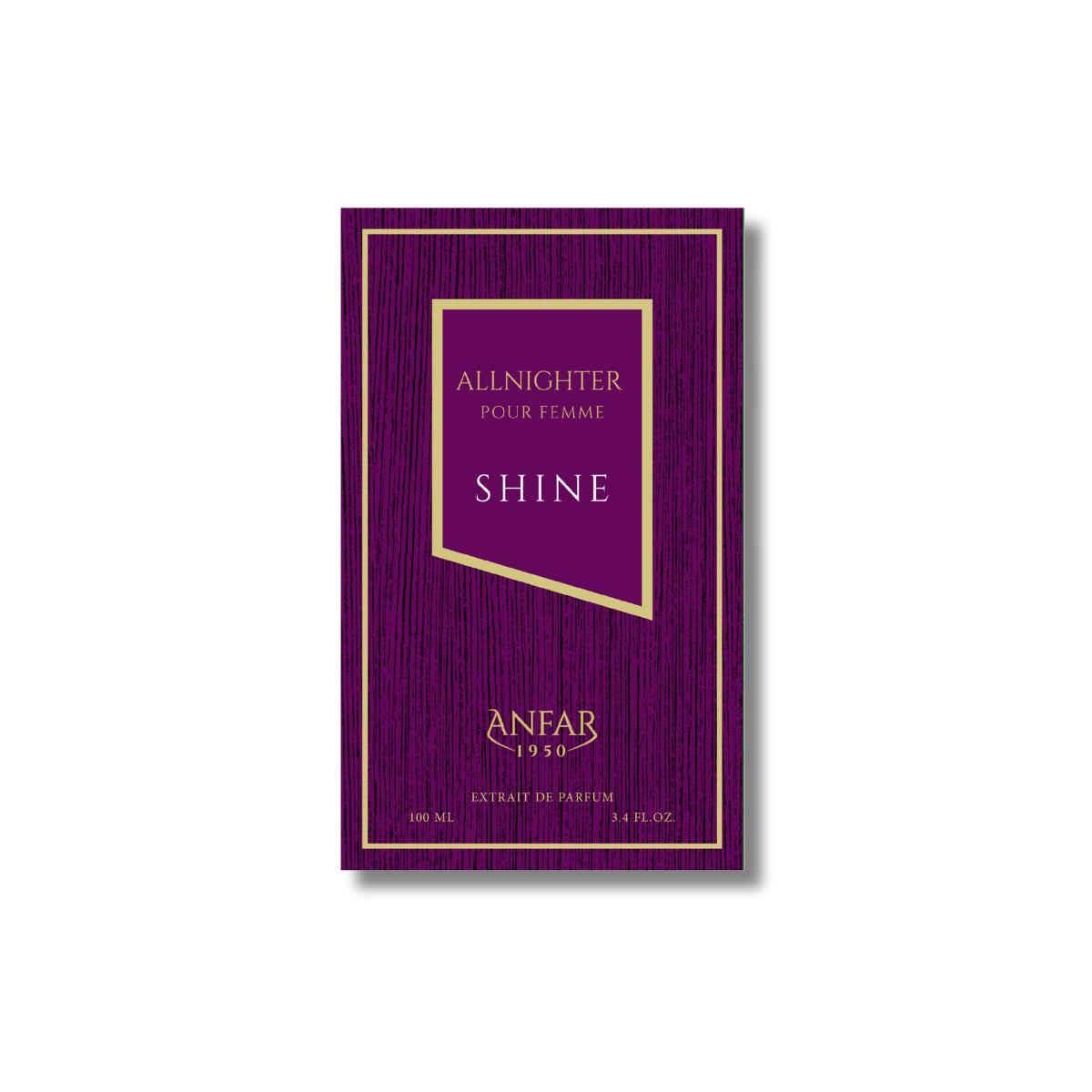 Anfar Shine Allnighter Pour Femme 3.4FL.OZ For Women