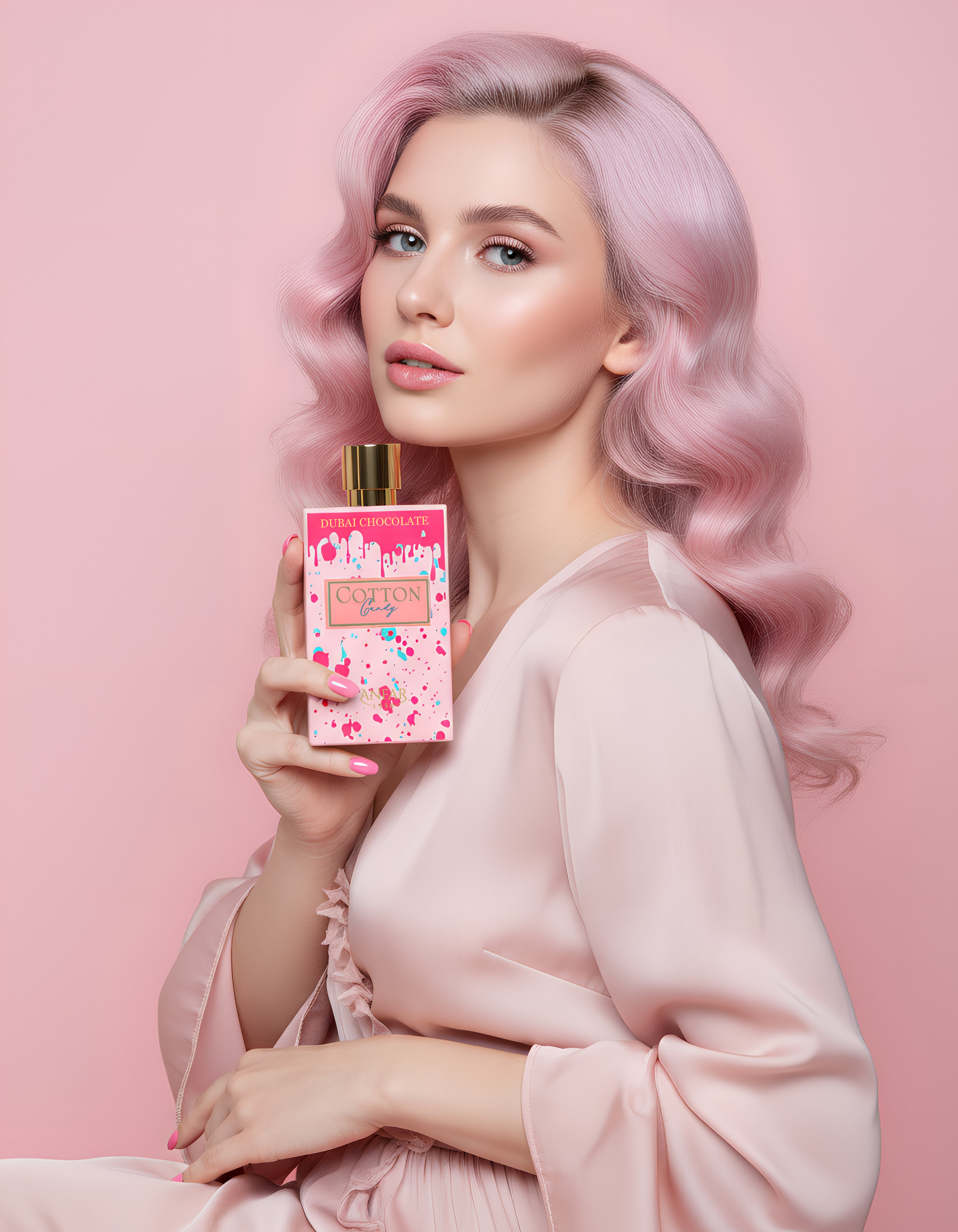 Anfar Cotton Candy Dubai Chocolate Extrait De Parfum 2.7FL.OZ