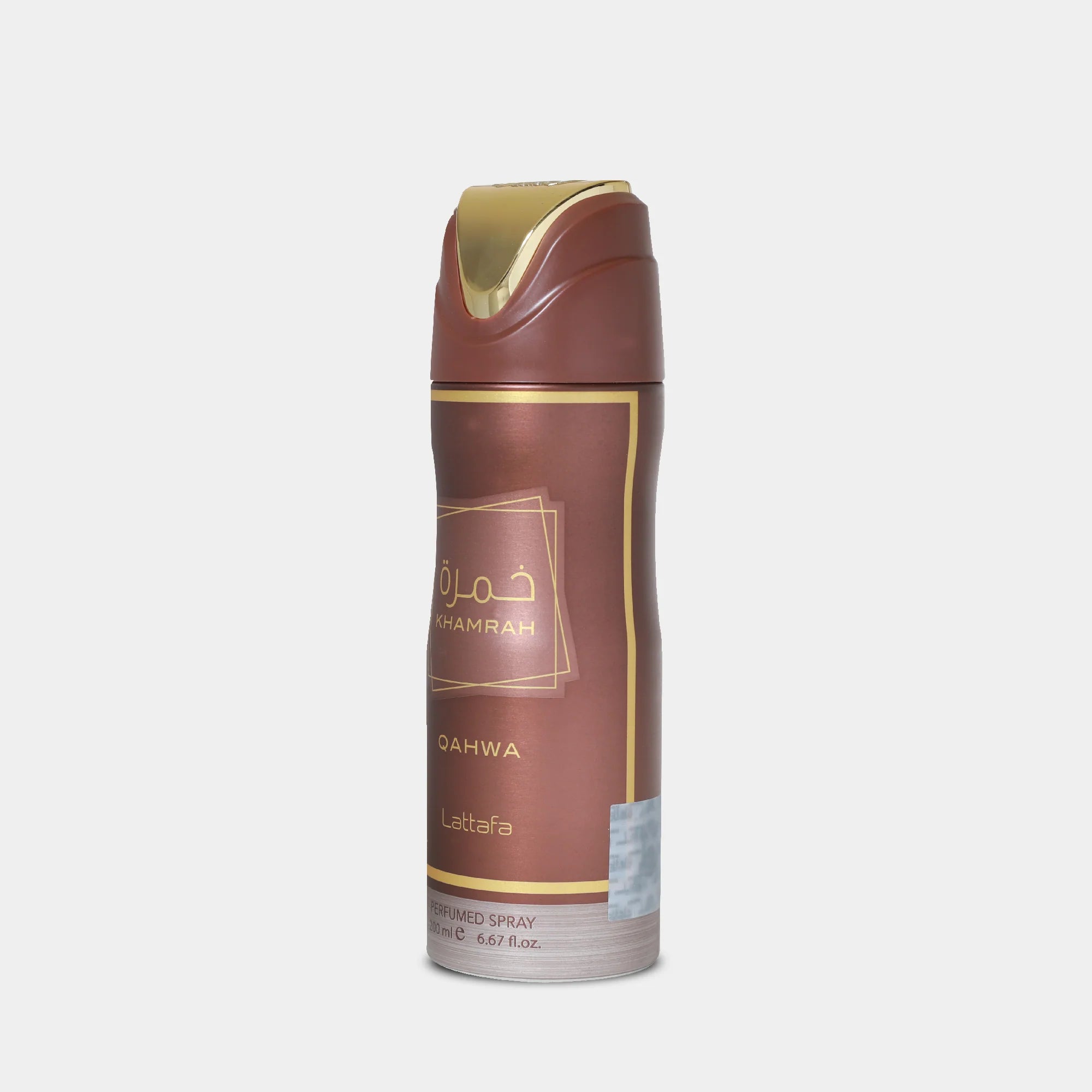 Lattafa Khamrah Qahwa Deodorant Spray 6.67