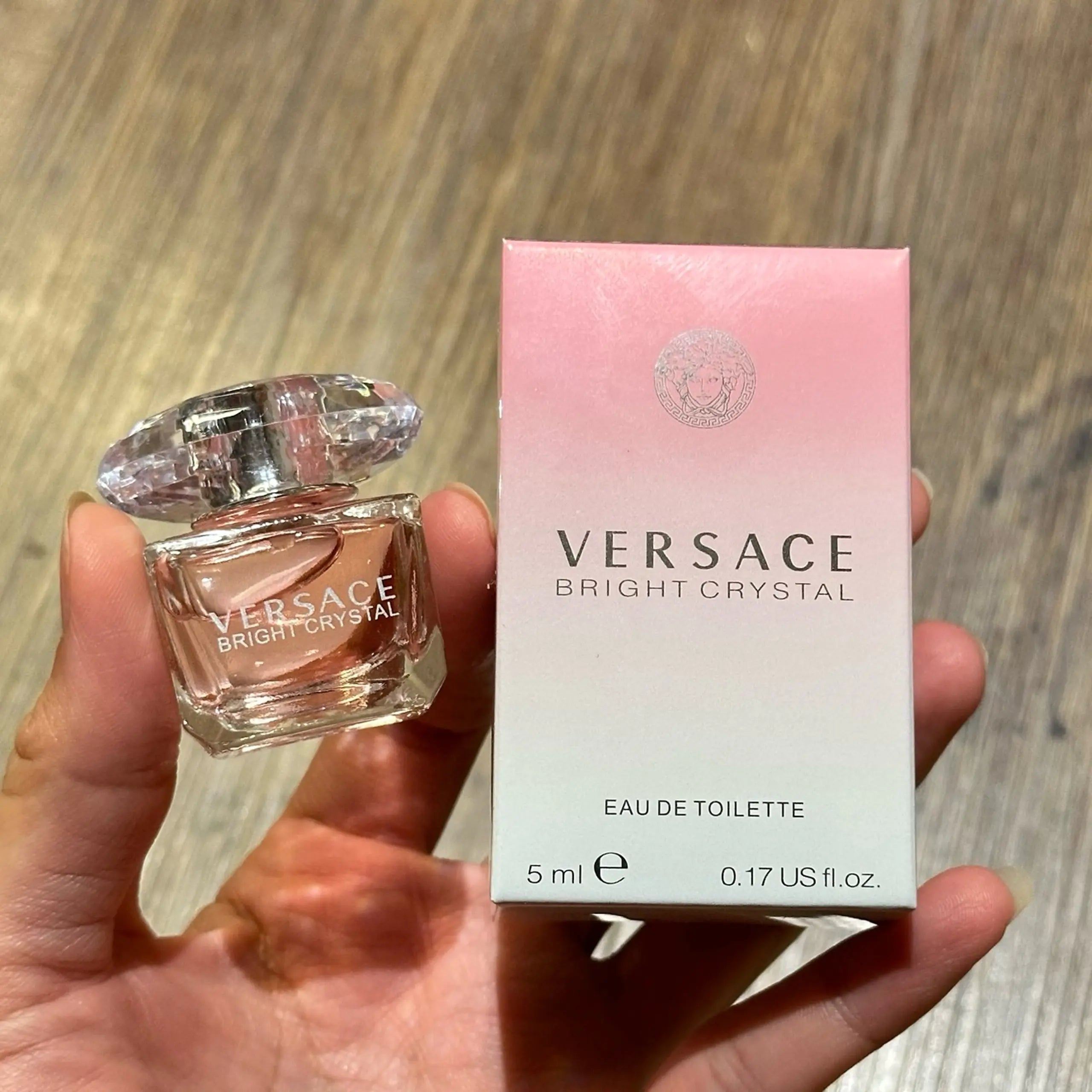 Versace Bright Crystal Eau De Toilette Miniature 0.17FL.OZ | 5ML