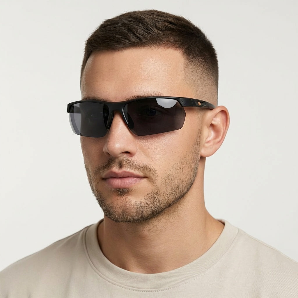 SPORT BLACK SUNGLASSES SUN173 S3068