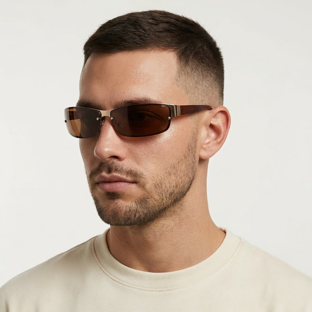 SPORT BROWN SUNGLASSES SUN118 J3165